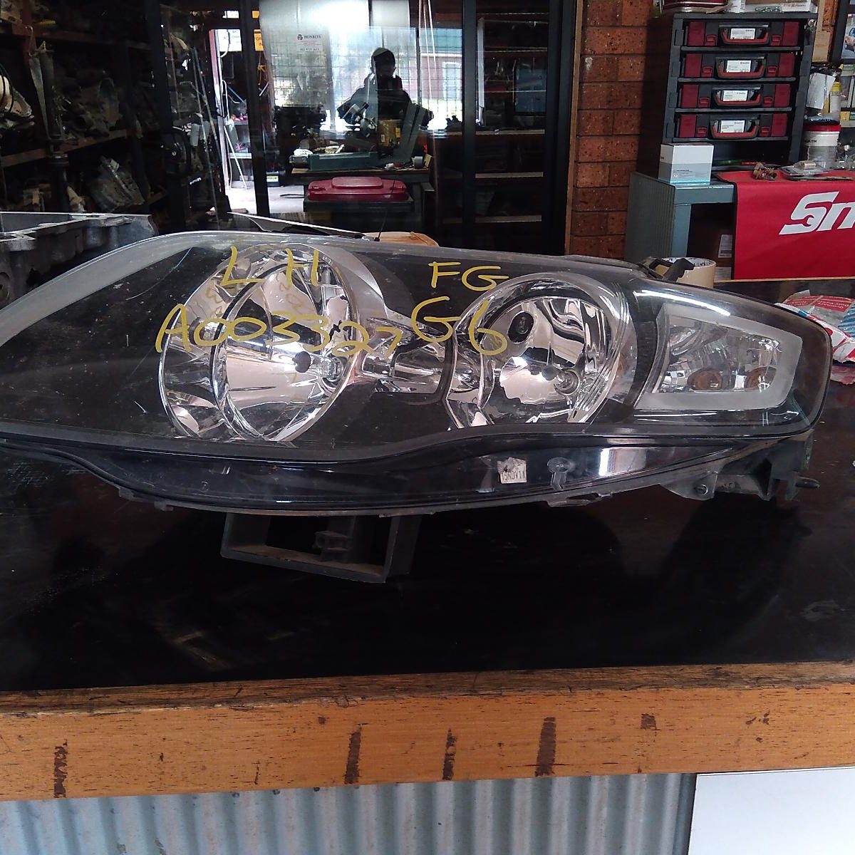 2012 FORD FALCON LEFT HEADLAMP