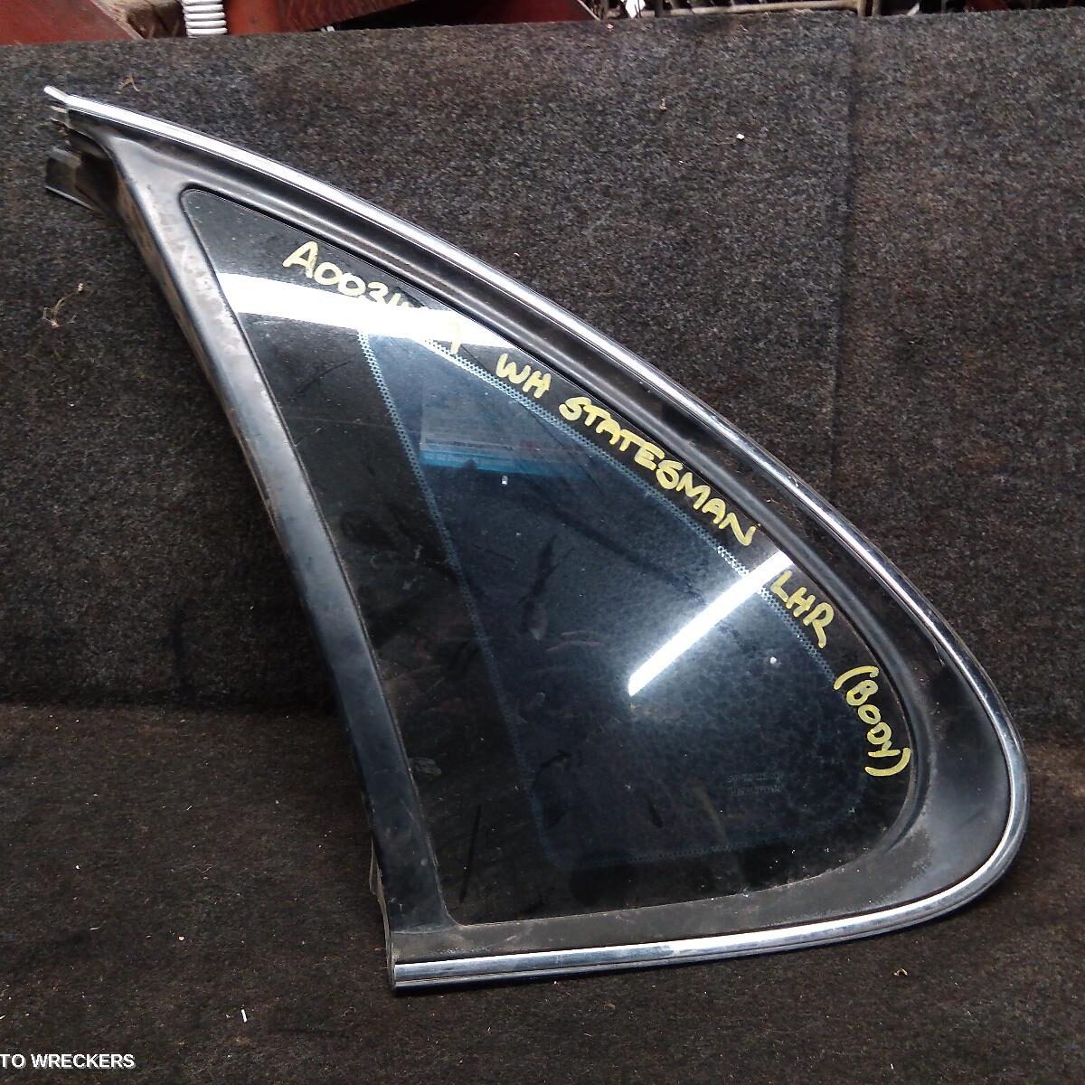 2004 HOLDEN STATESMAN/CAPRICE Right Rear Side Glass