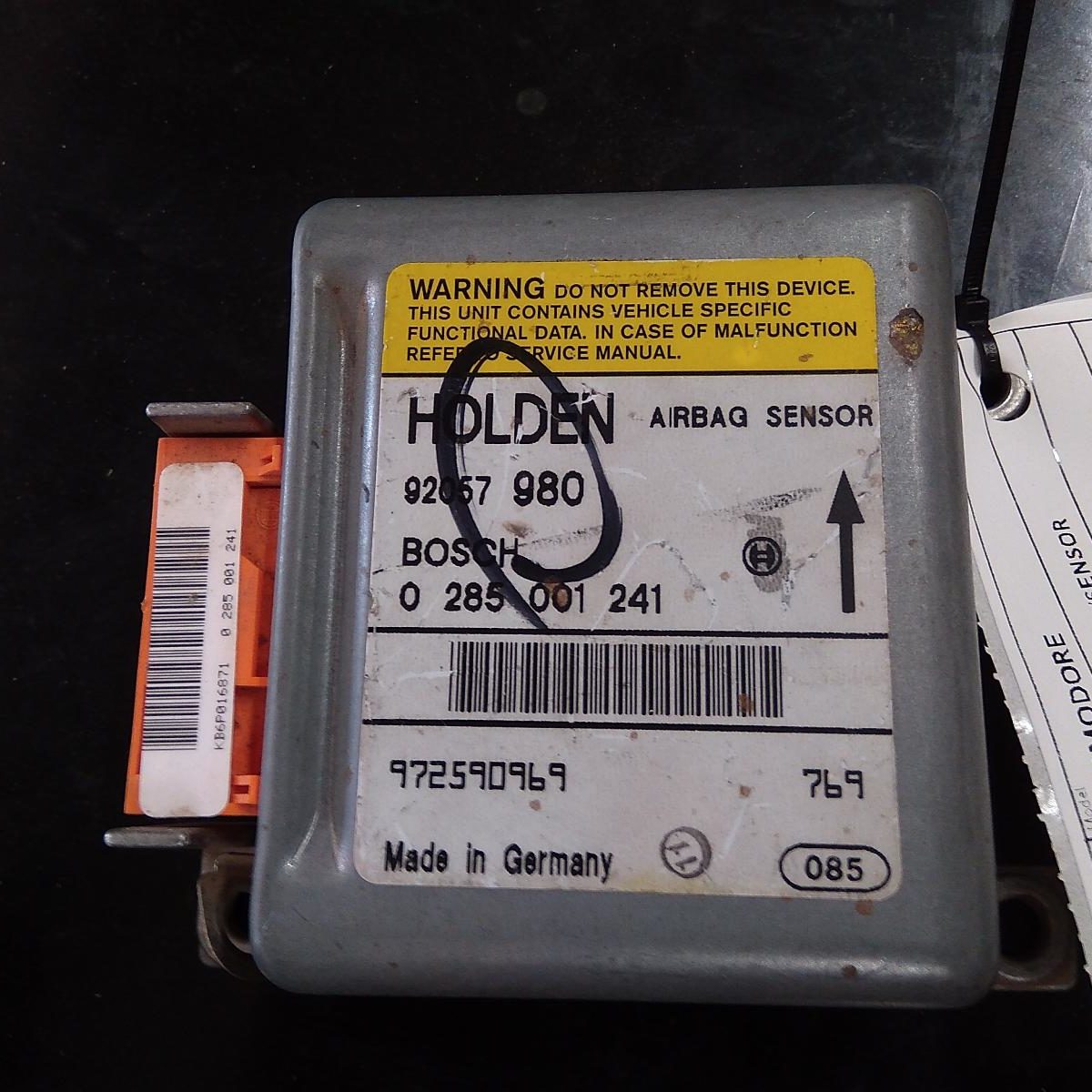 1998 HOLDEN COMMODORE Airbag Module/Sensor