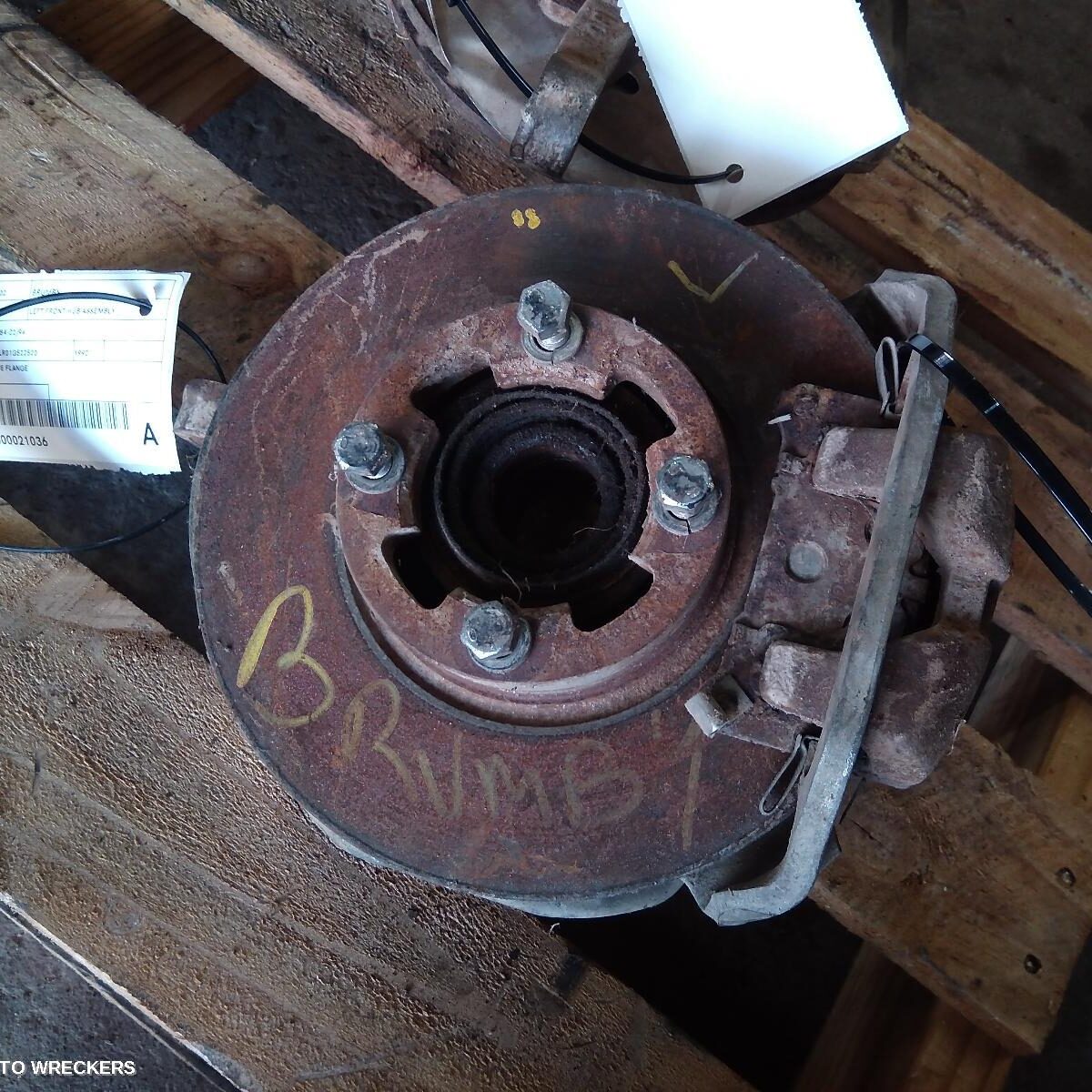 1990 SUBARU BRUMBY Left Front Hub Assembly