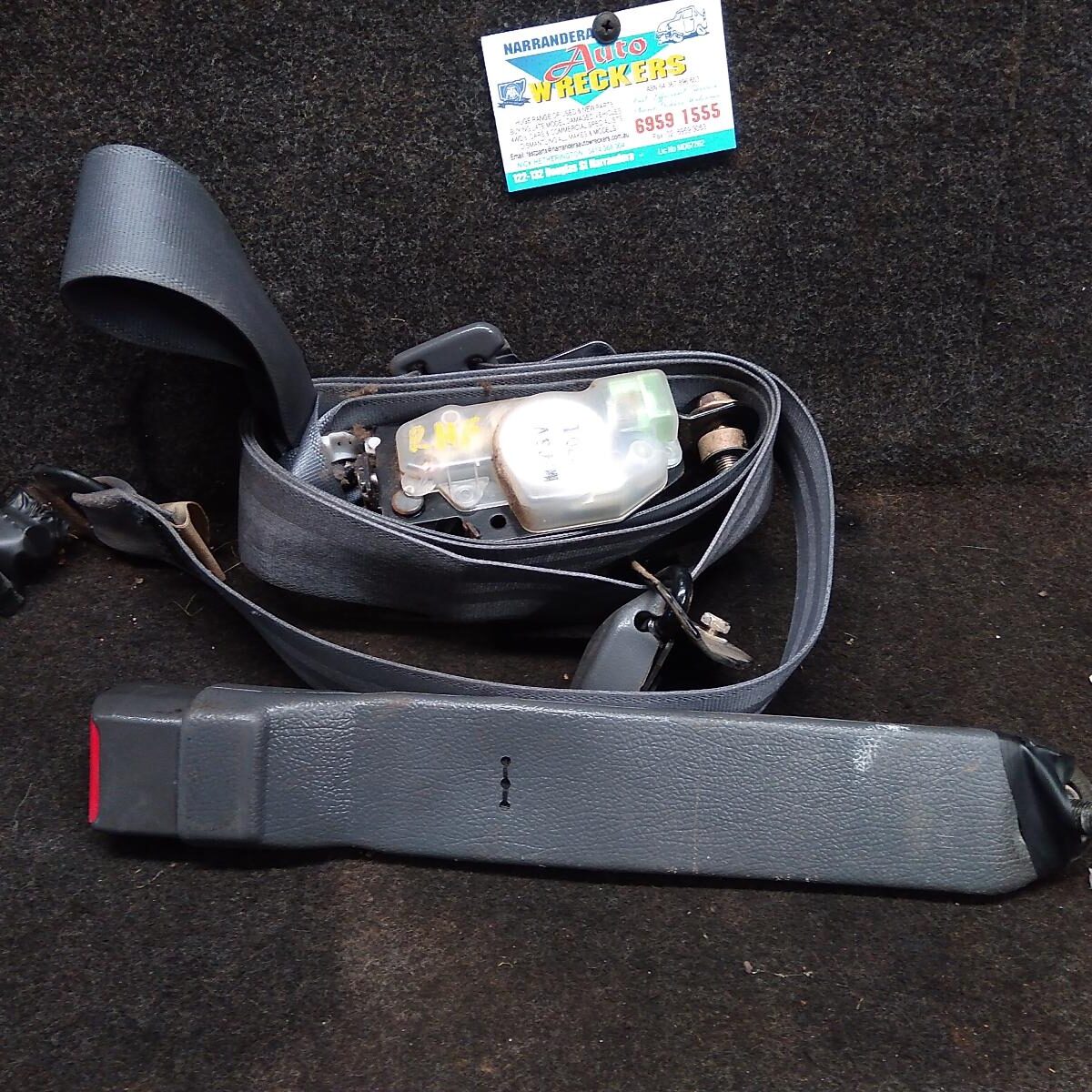 1996 TOYOTA 4 RUNNER SEATBELT/STALK