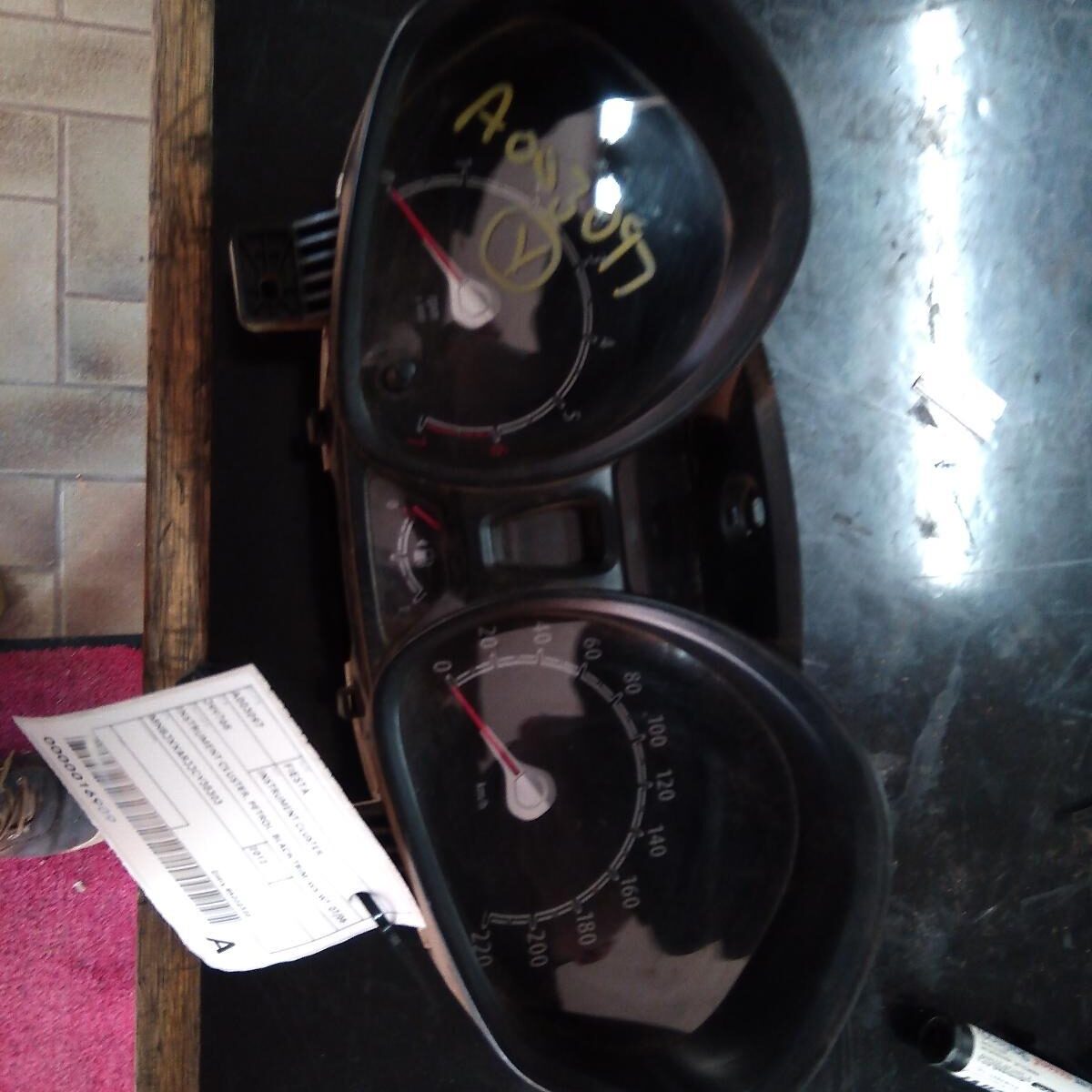 2012 FORD FIESTA Instrument Cluster