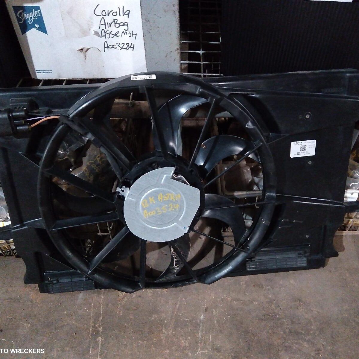 2017 HOLDEN ASTRA Fan