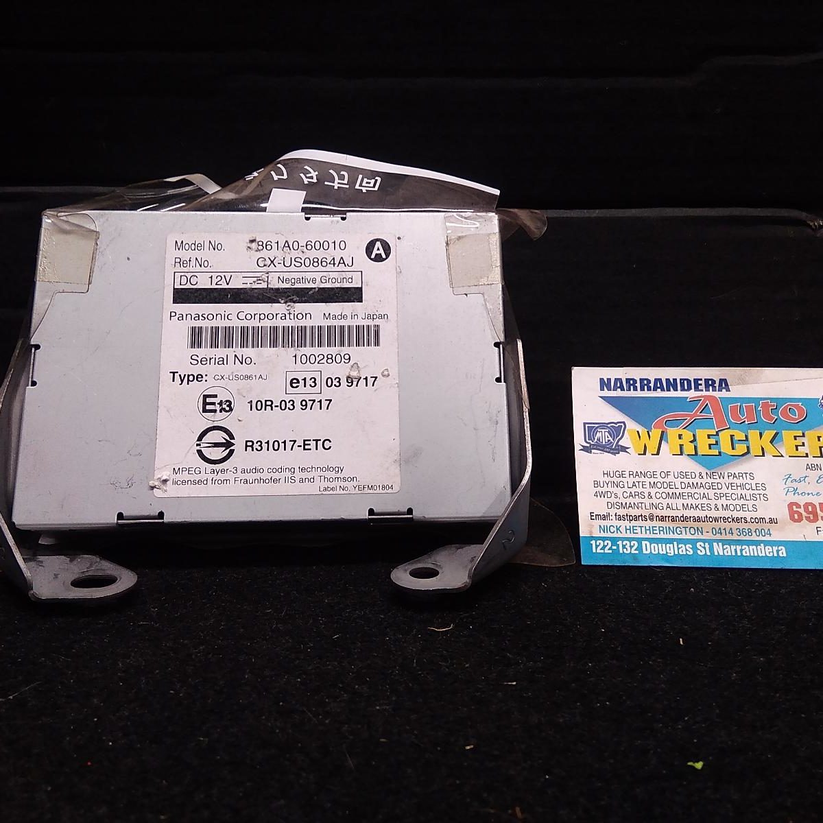 2011 TOYOTA PRADO MISC SWITCH/RELAY