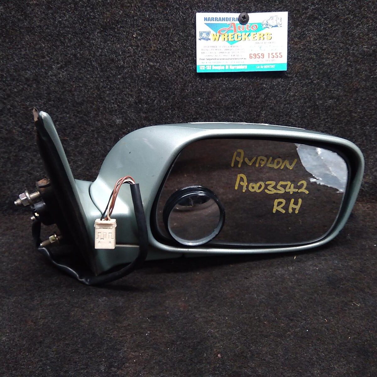 2004 TOYOTA AVALON RIGHT DOOR MIRROR