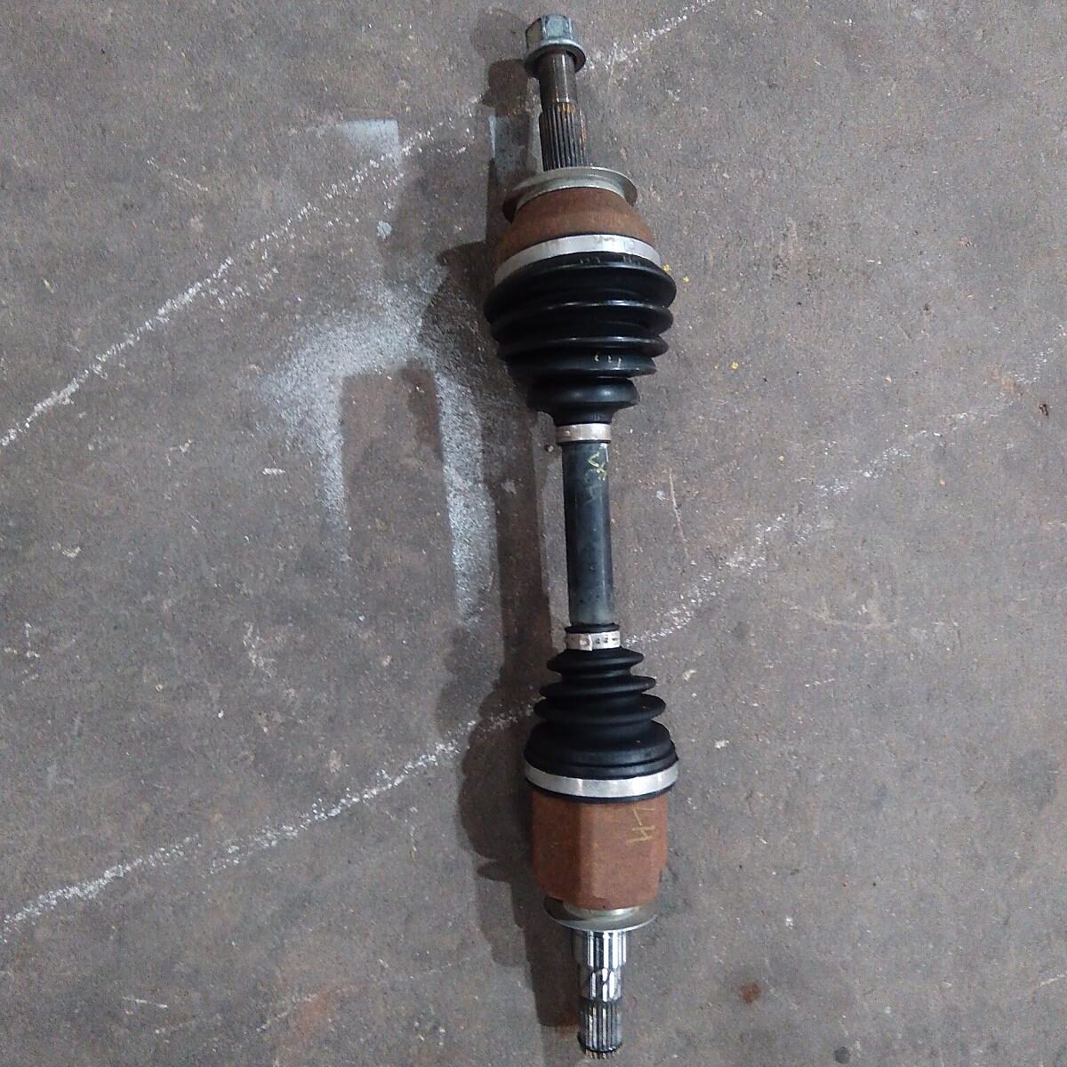 2007 NISSAN NAVARA LEFT DRIVESHAFT