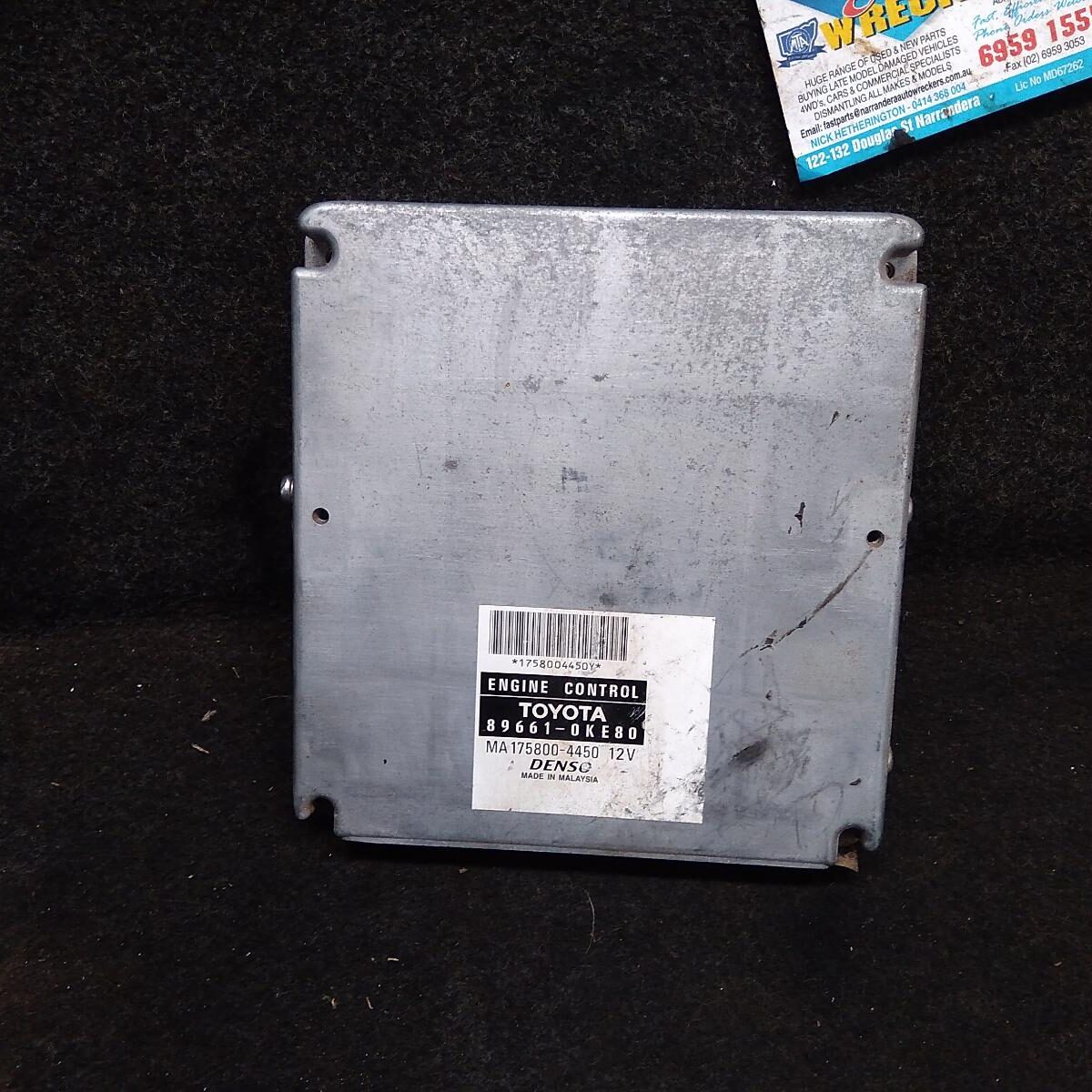 2009 TOYOTA HILUX Ecu