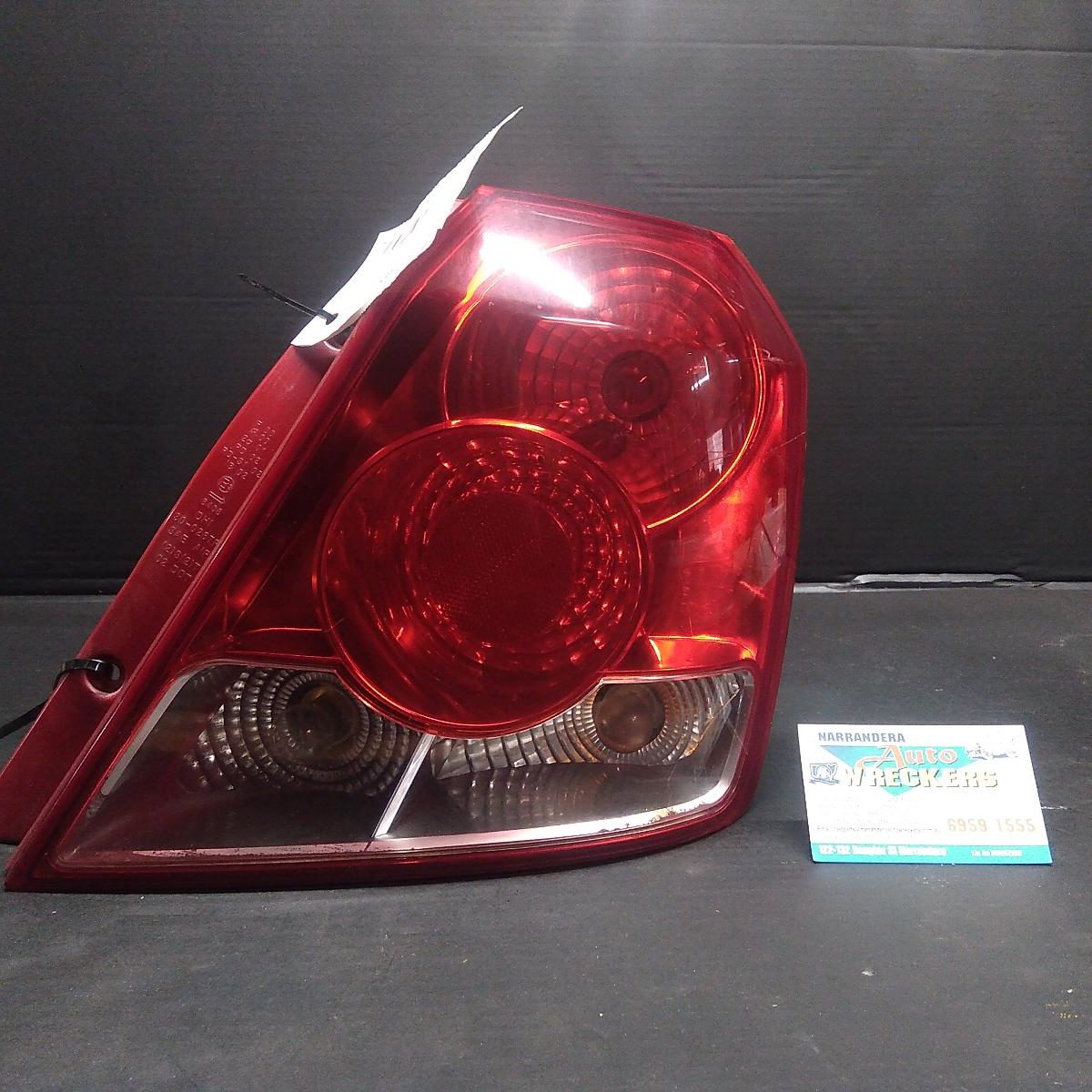 2006 HOLDEN BARINA RIGHT TAILLIGHT