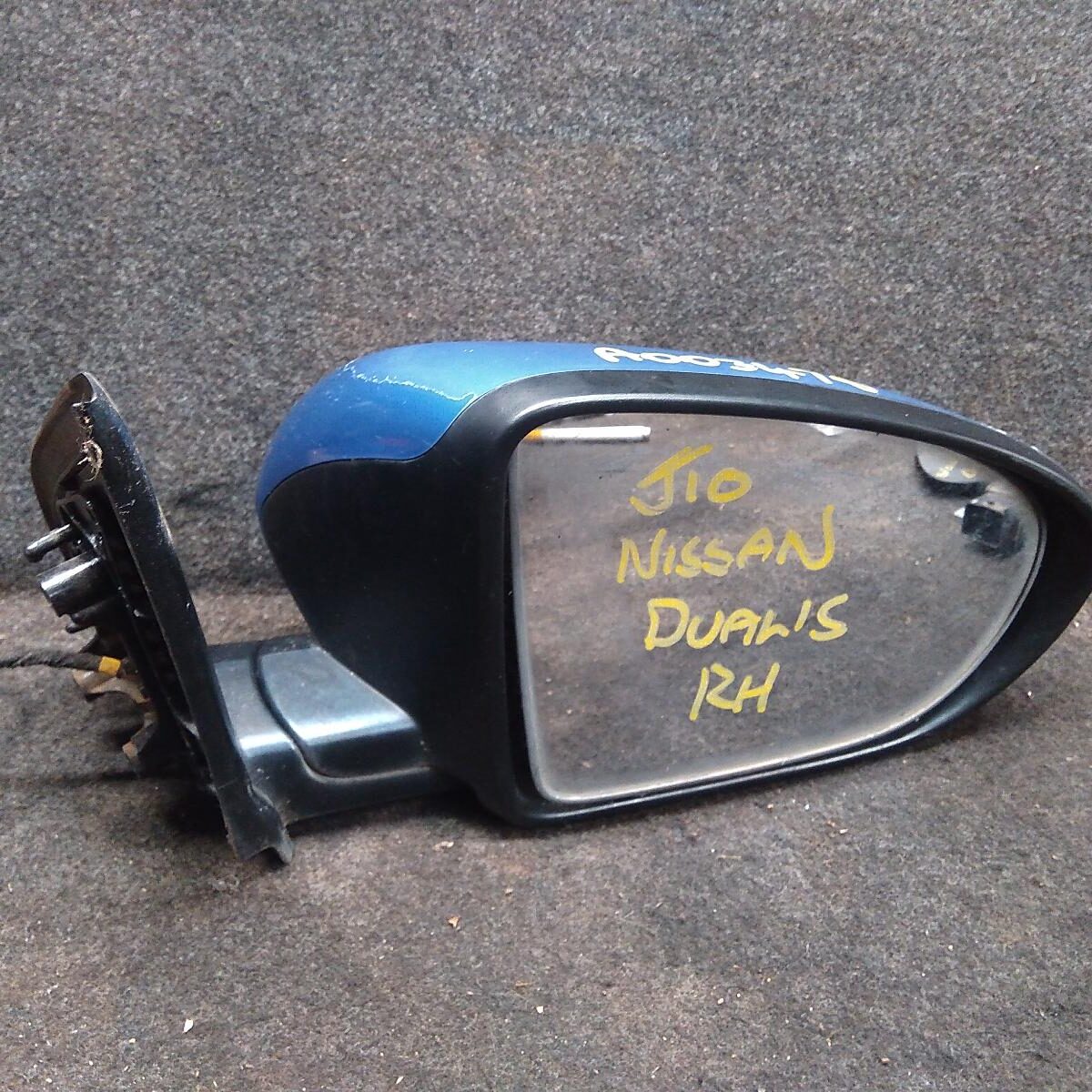 2010 NISSAN DUALIS RIGHT DOOR MIRROR