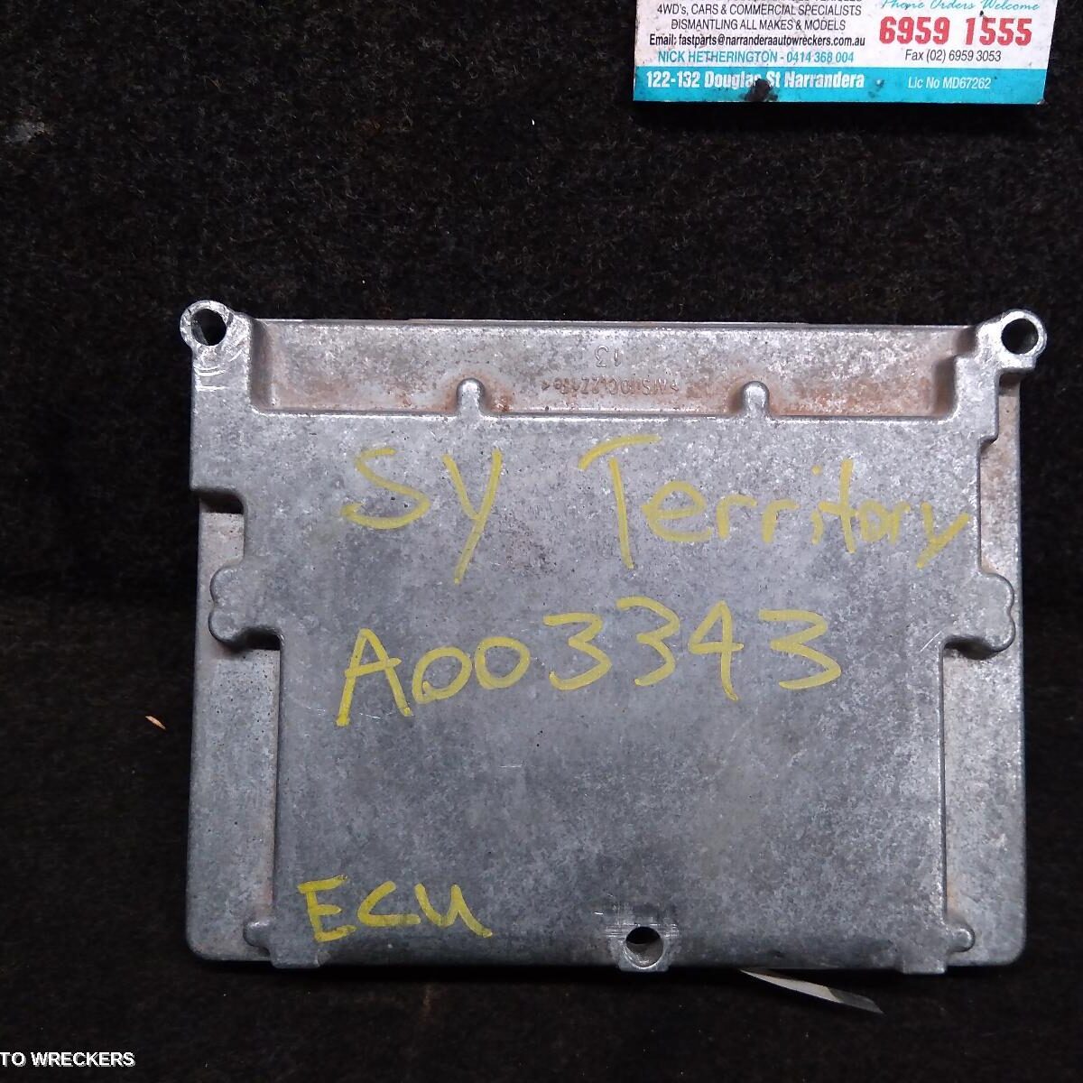 2010 FORD TERRITORY Ecu