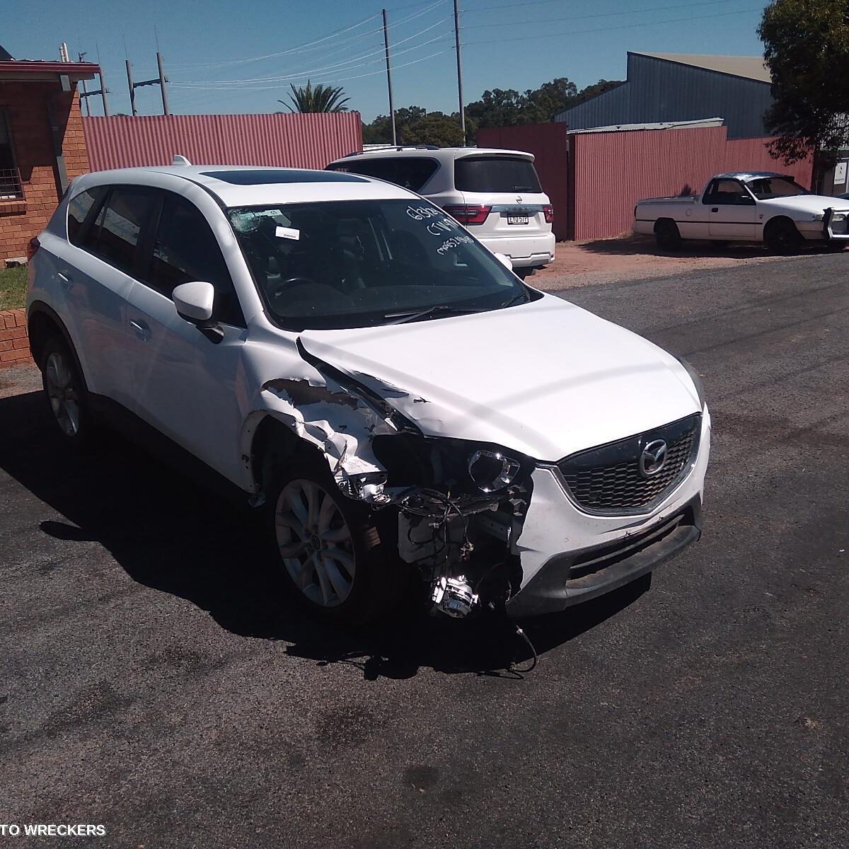 2012 MAZDA CX5 RIGHT REAR DOOR SLIDING
