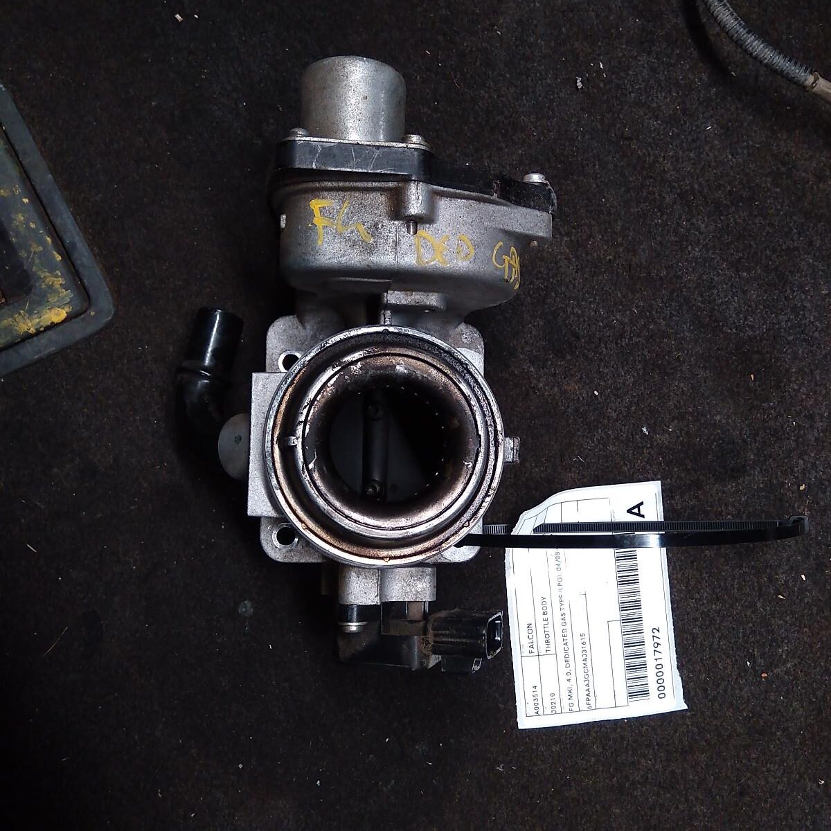 2010 FORD FALCON THROTTLE BODY