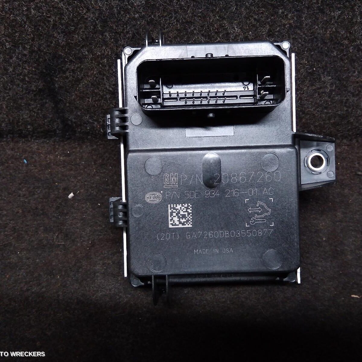 2011 HOLDEN COMMODORE Ecu