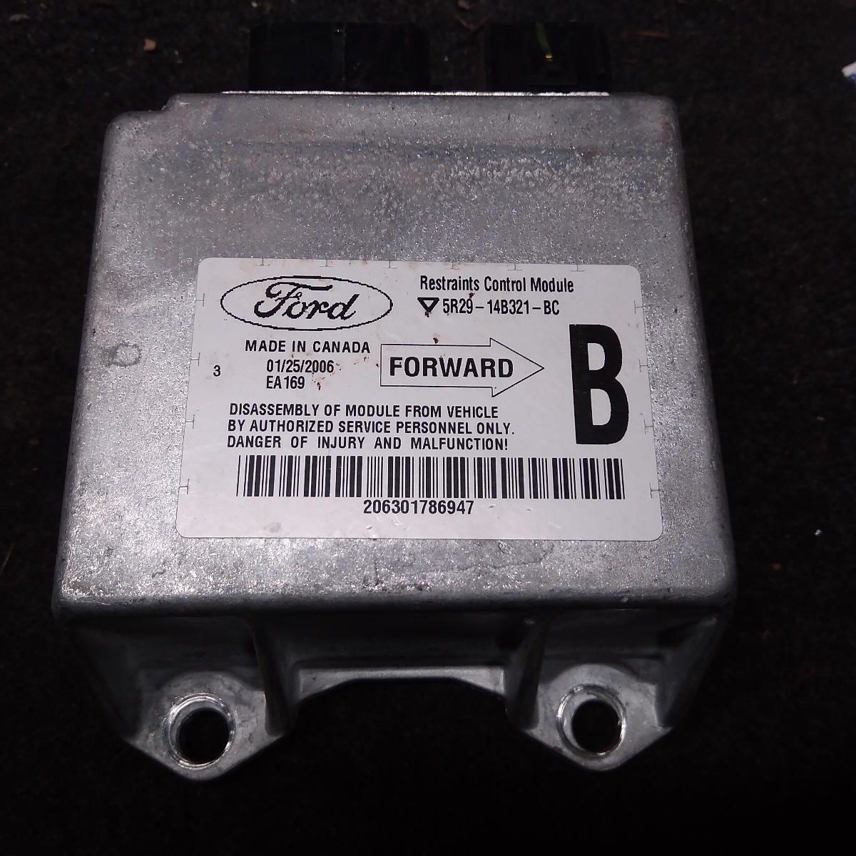 2007 FORD FALCON AIRBAG MODULE/SENSOR