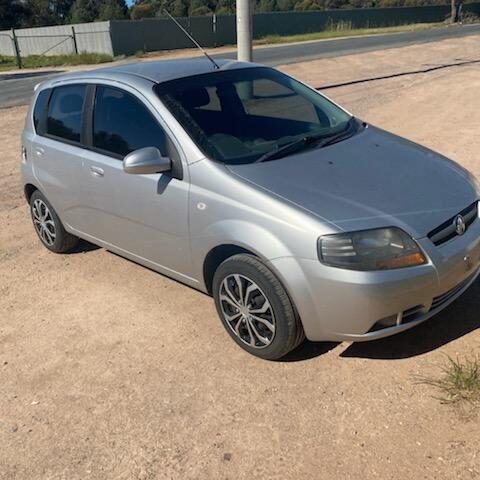 2007 HOLDEN BARINA RIGHT REAR DOOR SLIDING