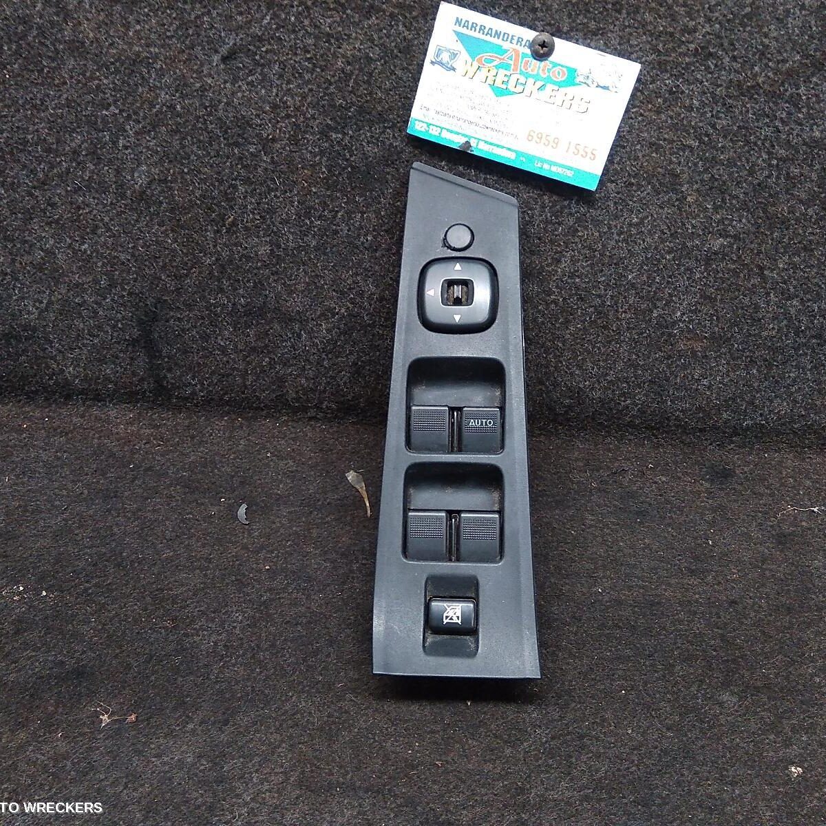 2012 MAZDA BT50 Pwr Dr Wind Switch