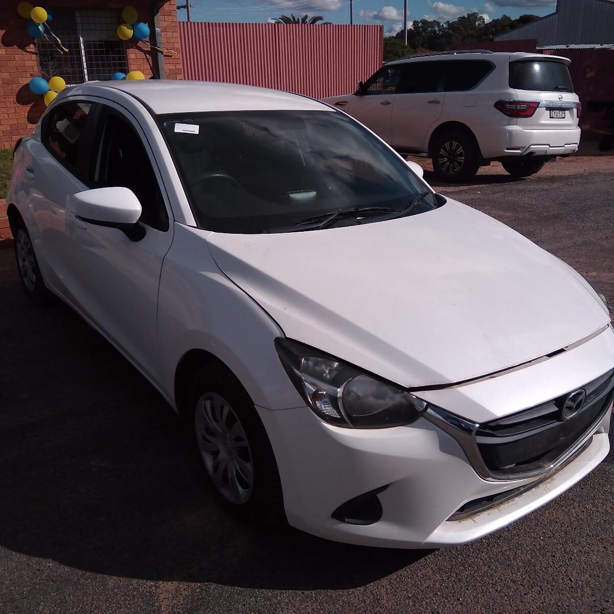 2016 MAZDA 2 SUNVISOR