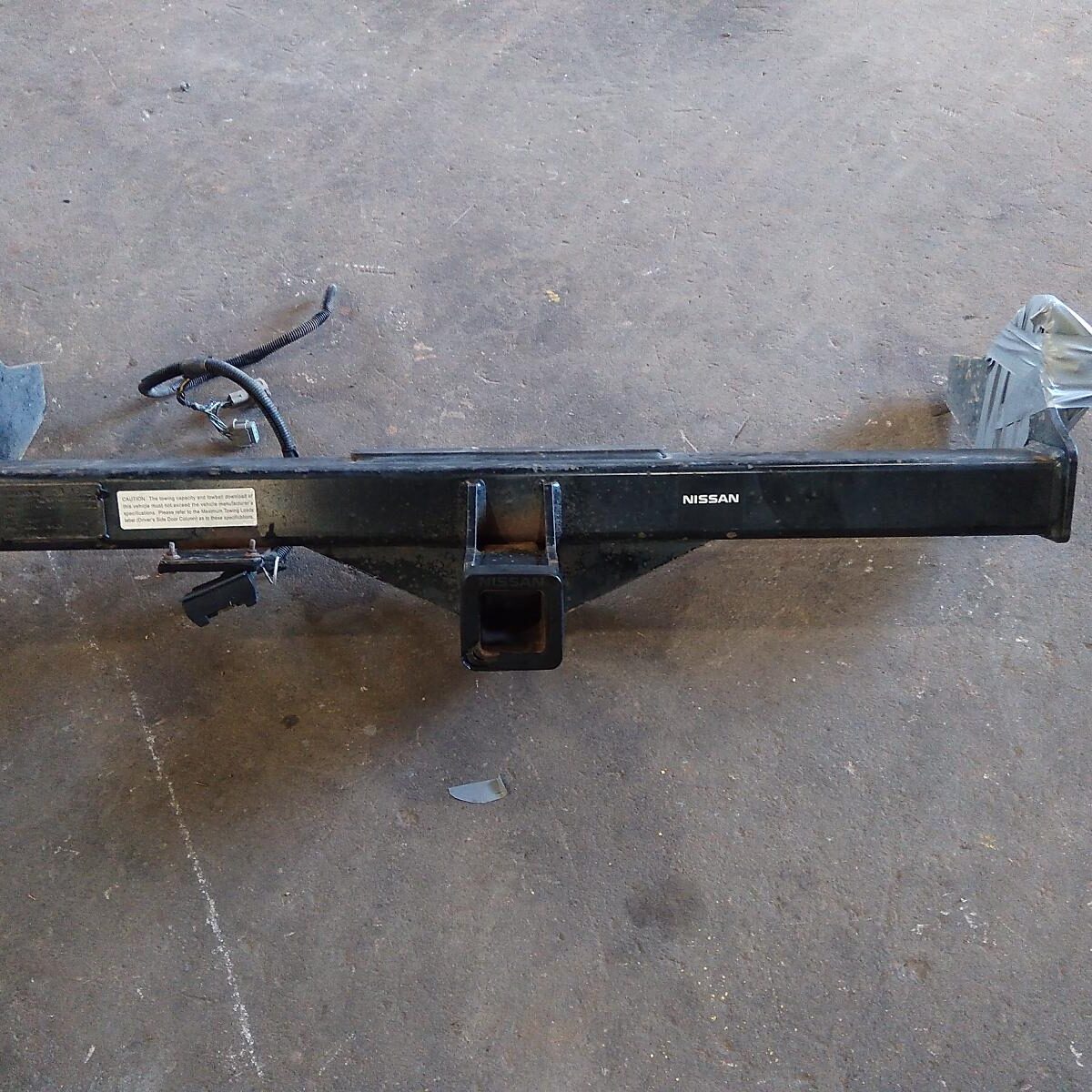 2007 NISSAN NAVARA TOWBAR