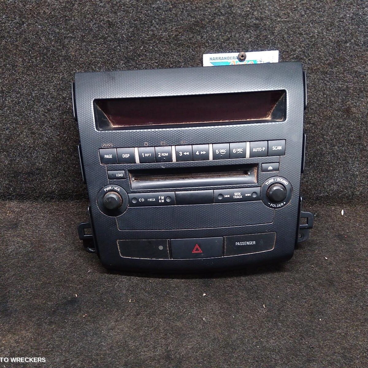 2009 MITSUBISHI OUTLANDER Radio/Cd/Dvd/Sat/Tv