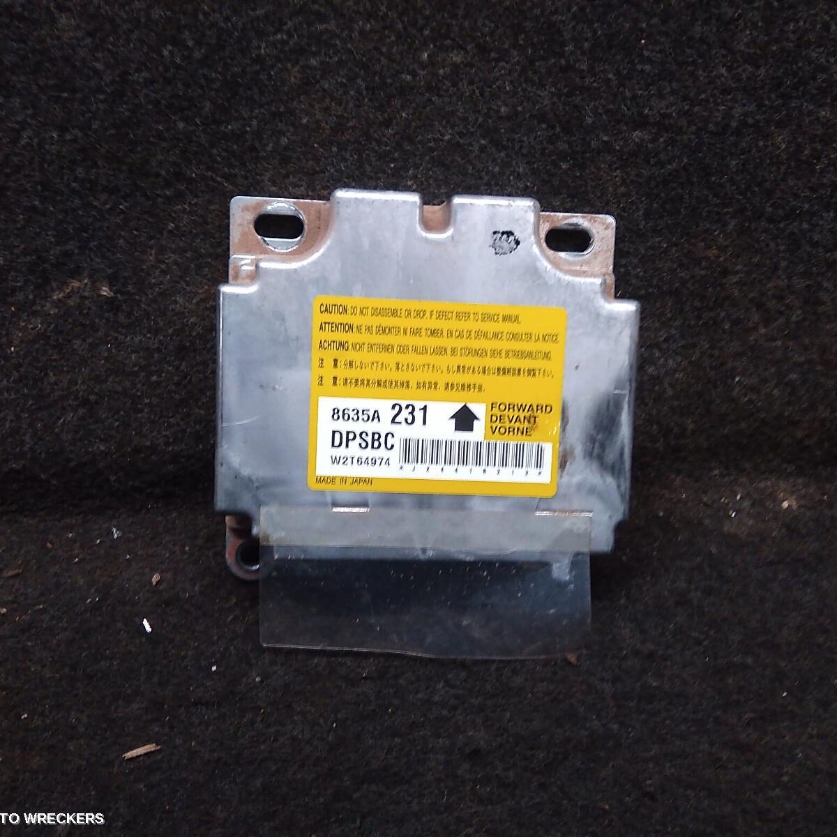 2014 MITSUBISHI TRITON Airbag Module/Sensor
