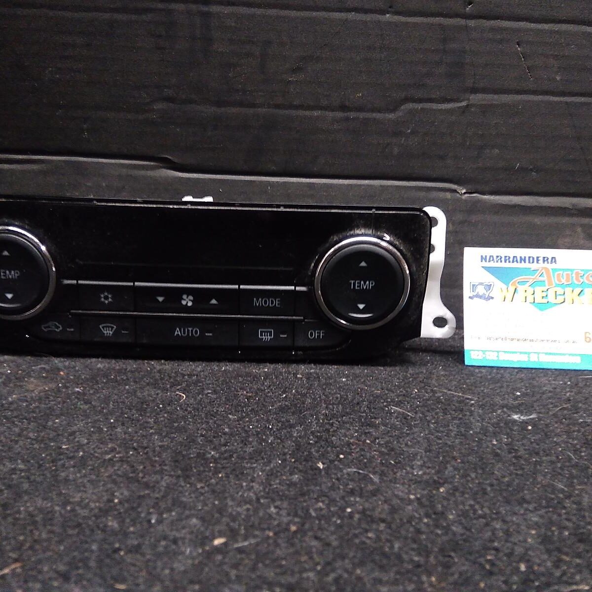 2021 MITSUBISHI TRITON Heater/Ac Controls