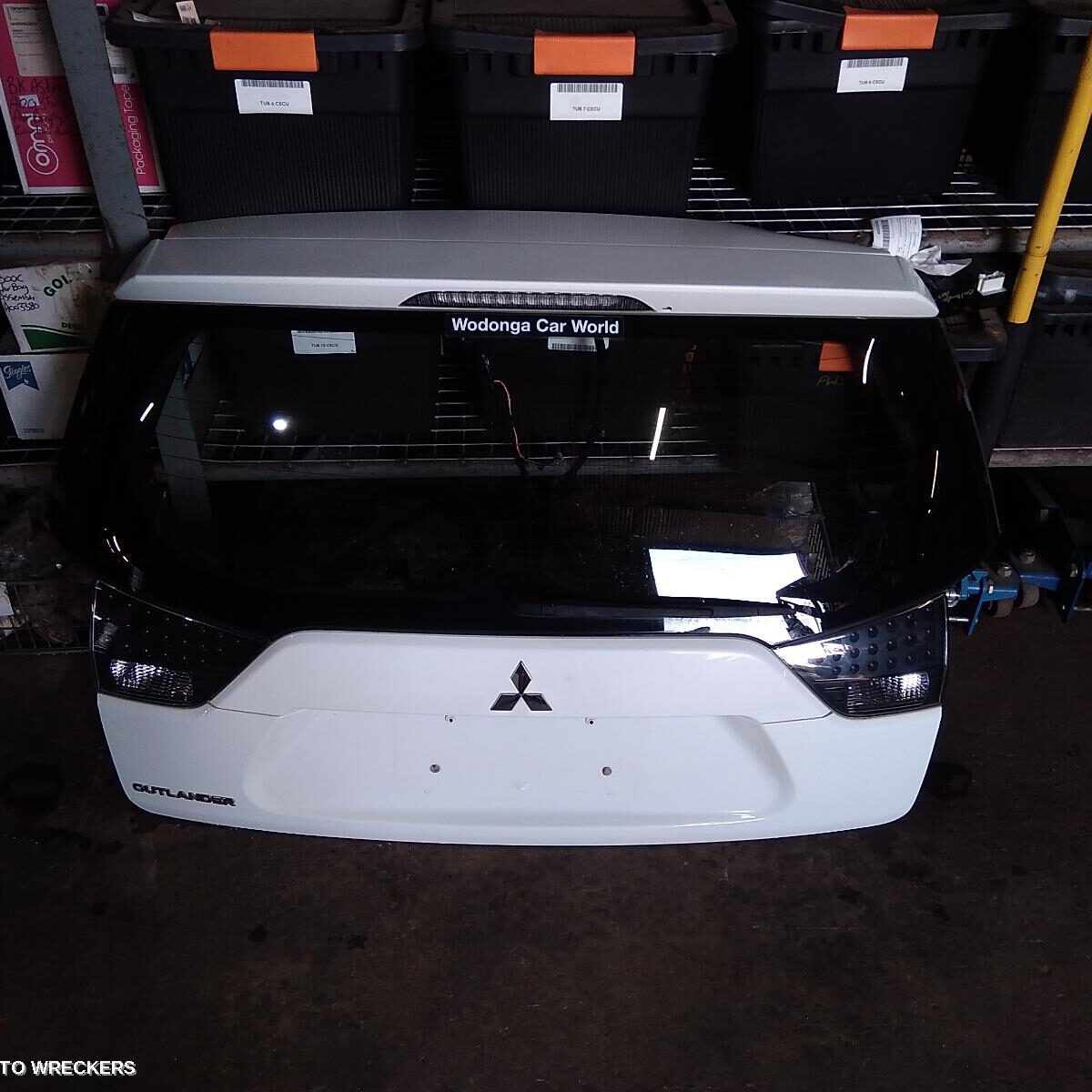 2009 MITSUBISHI OUTLANDER Bootlid/Tailgate