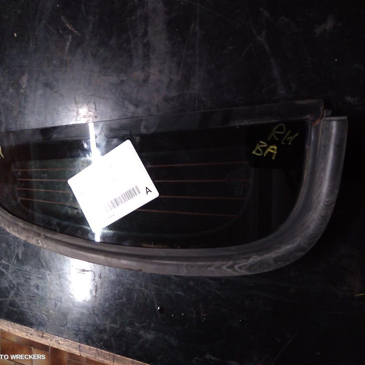 2002 FORD FALCON Right Rear Side Glass