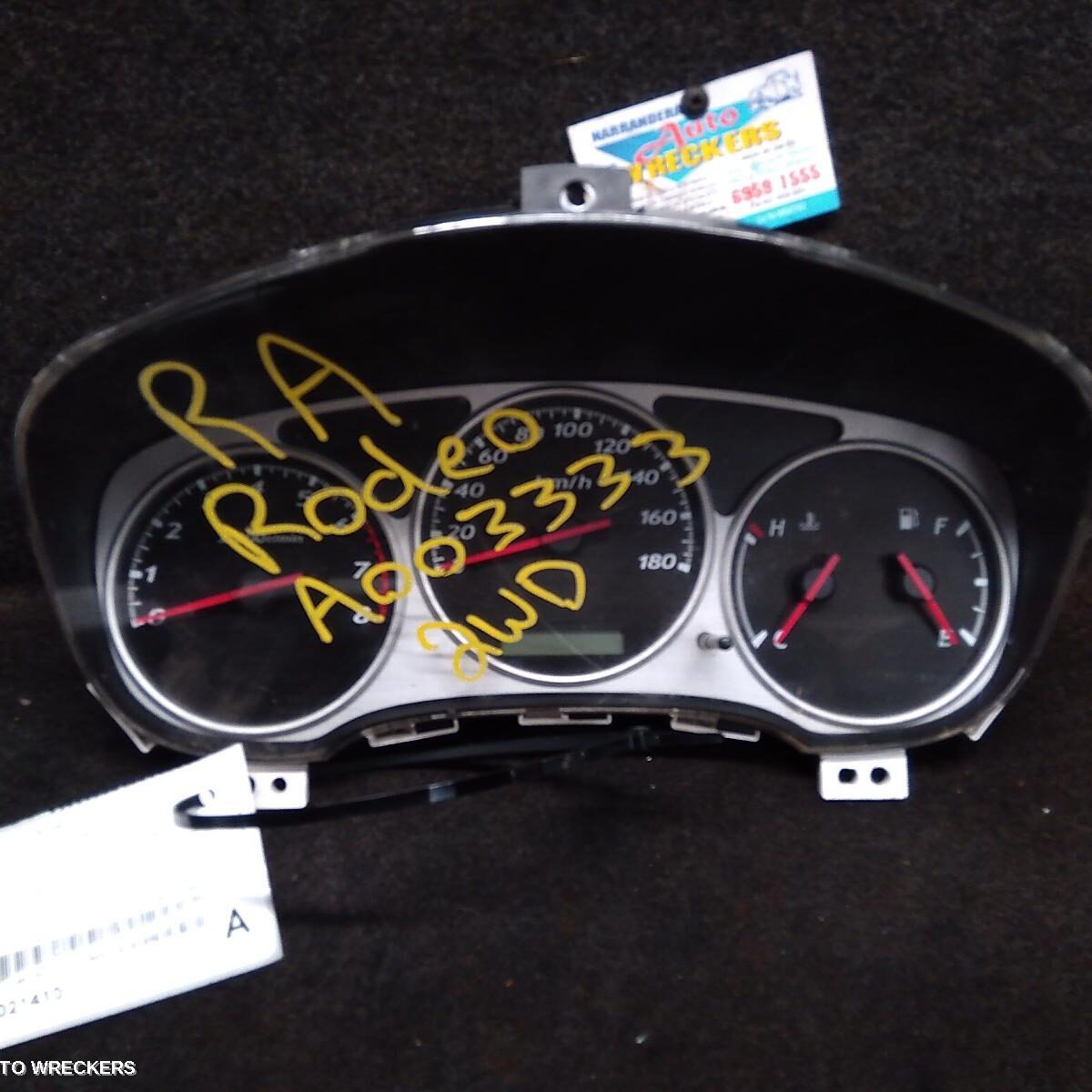 2006 HOLDEN RODEO Instrument Cluster