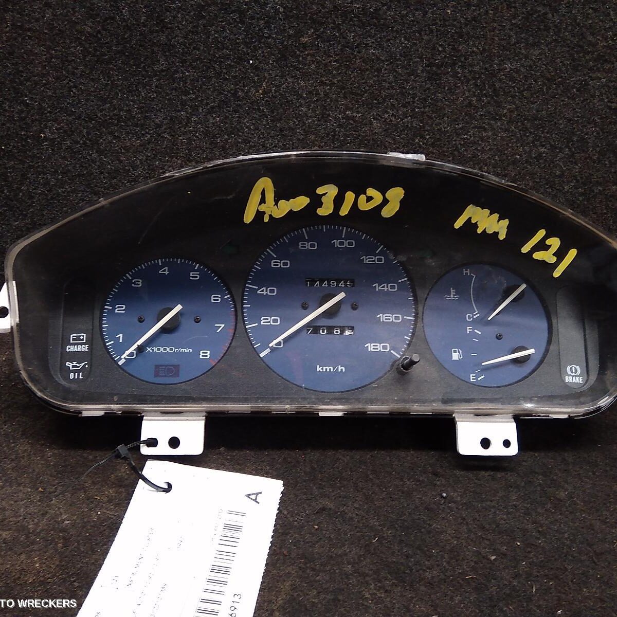 1990 MAZDA 121 Instrument Cluster