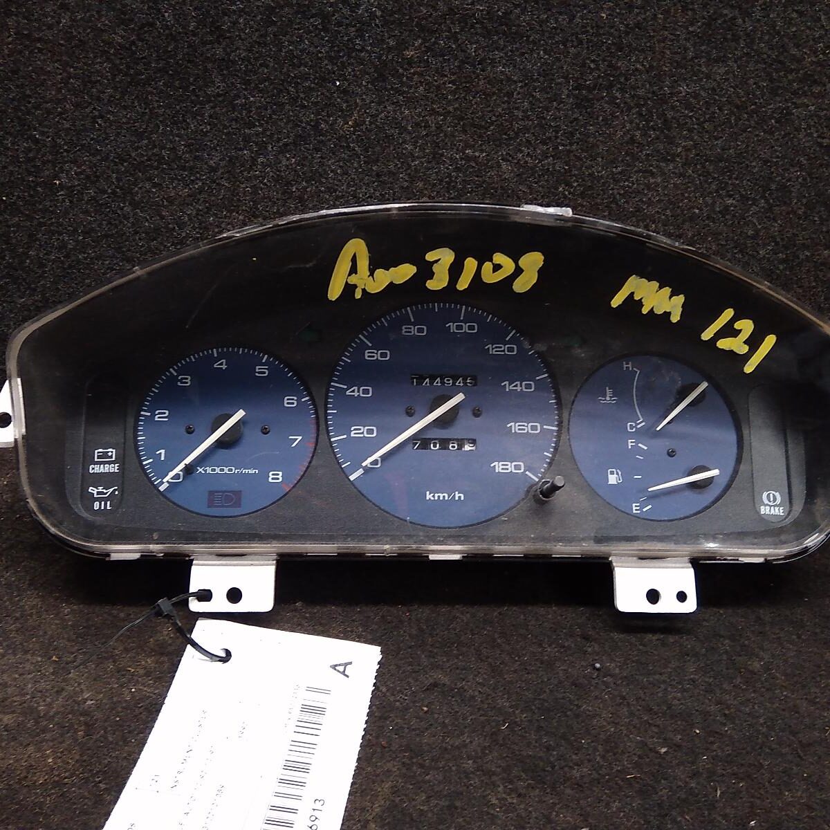 1990 MAZDA 121 INSTRUMENT CLUSTER