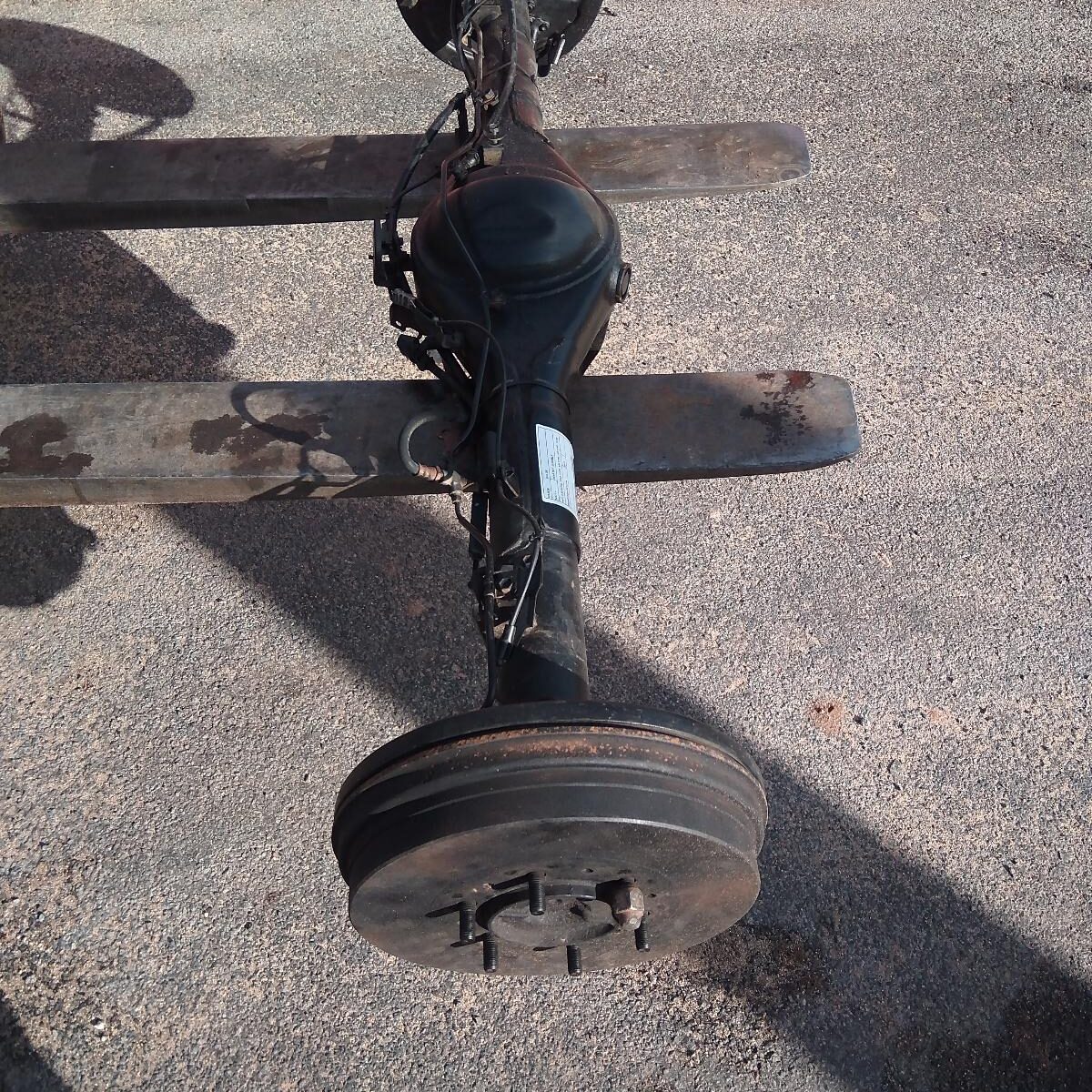 2012 TOYOTA HILUX REAR DIFF ASSEMBLY