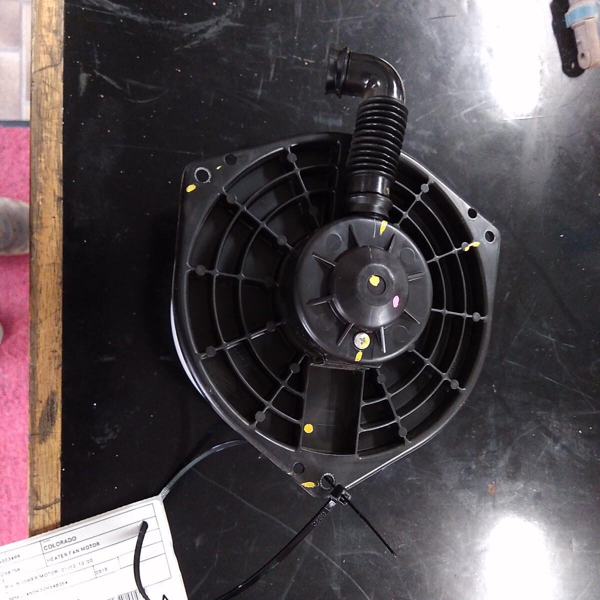 2018 HOLDEN COLORADO HEATER FAN MOTOR