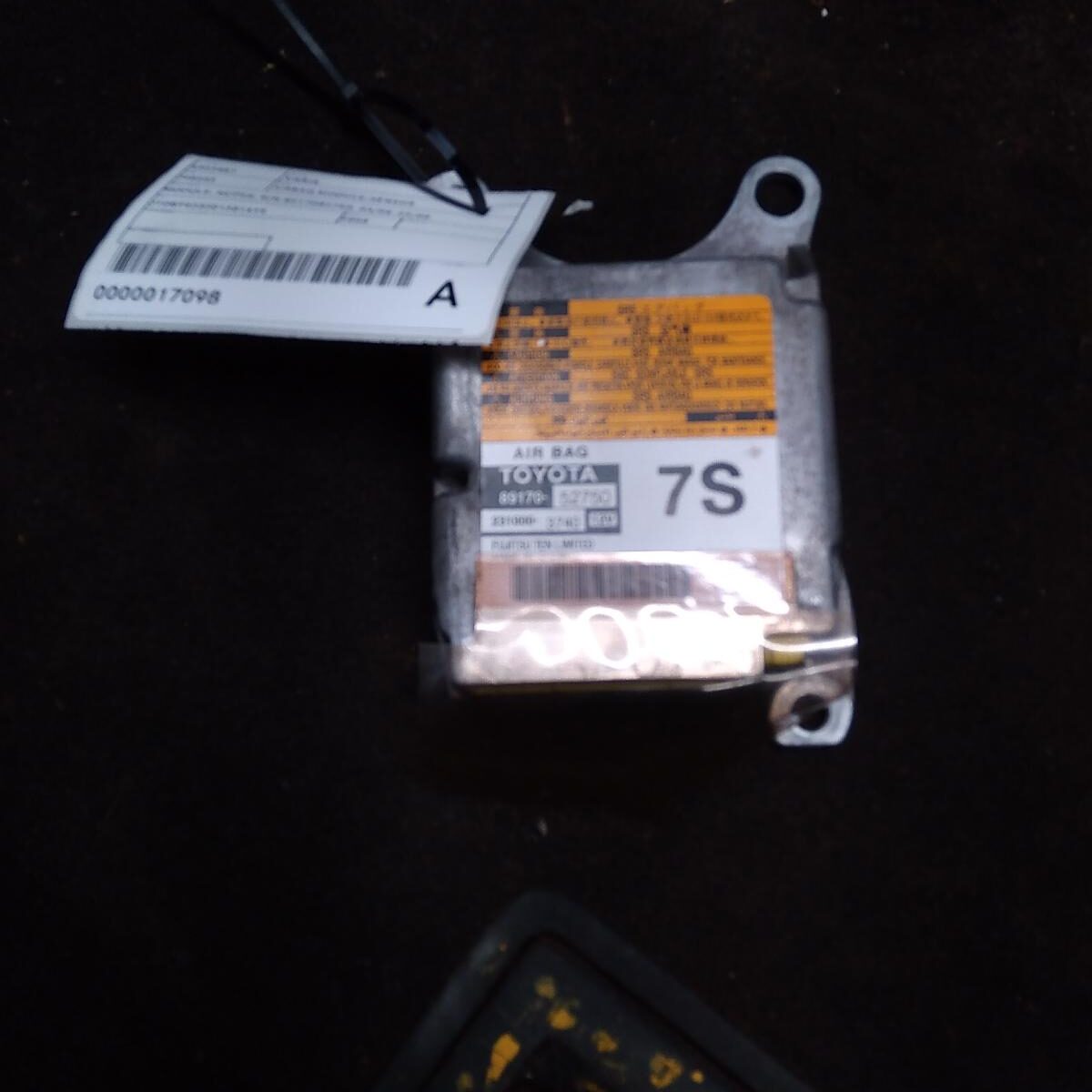 2008 TOYOTA YARIS AIRBAG MODULE/SENSOR