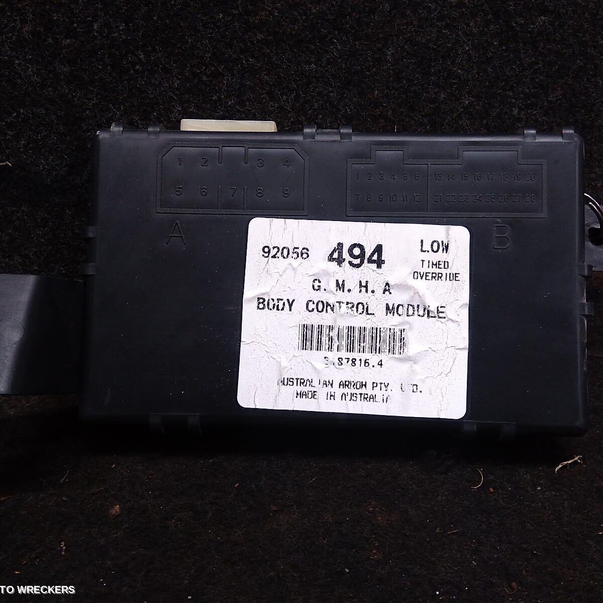 2000 HOLDEN COMMODORE Ecu