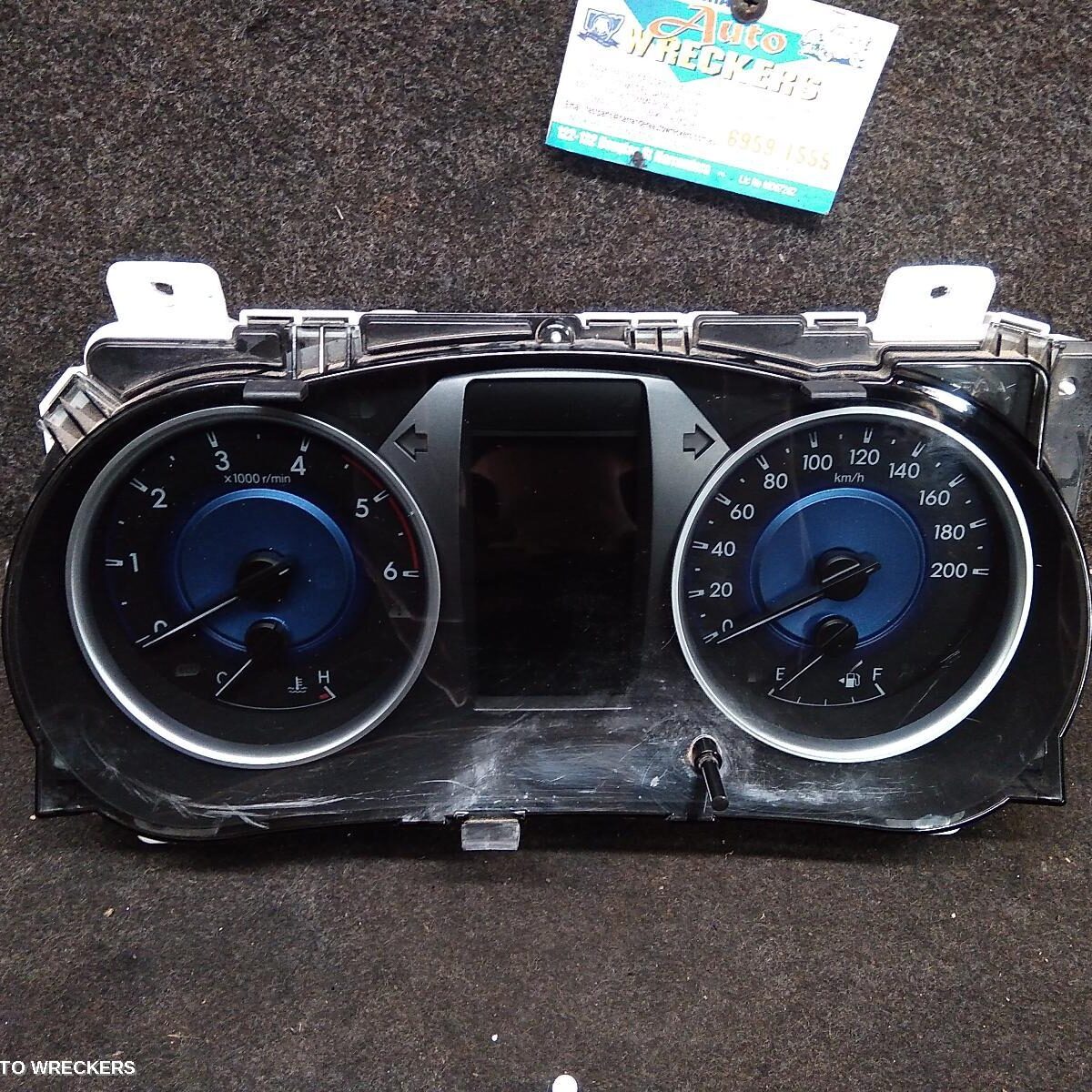 2017 TOYOTA HILUX Instrument Cluster