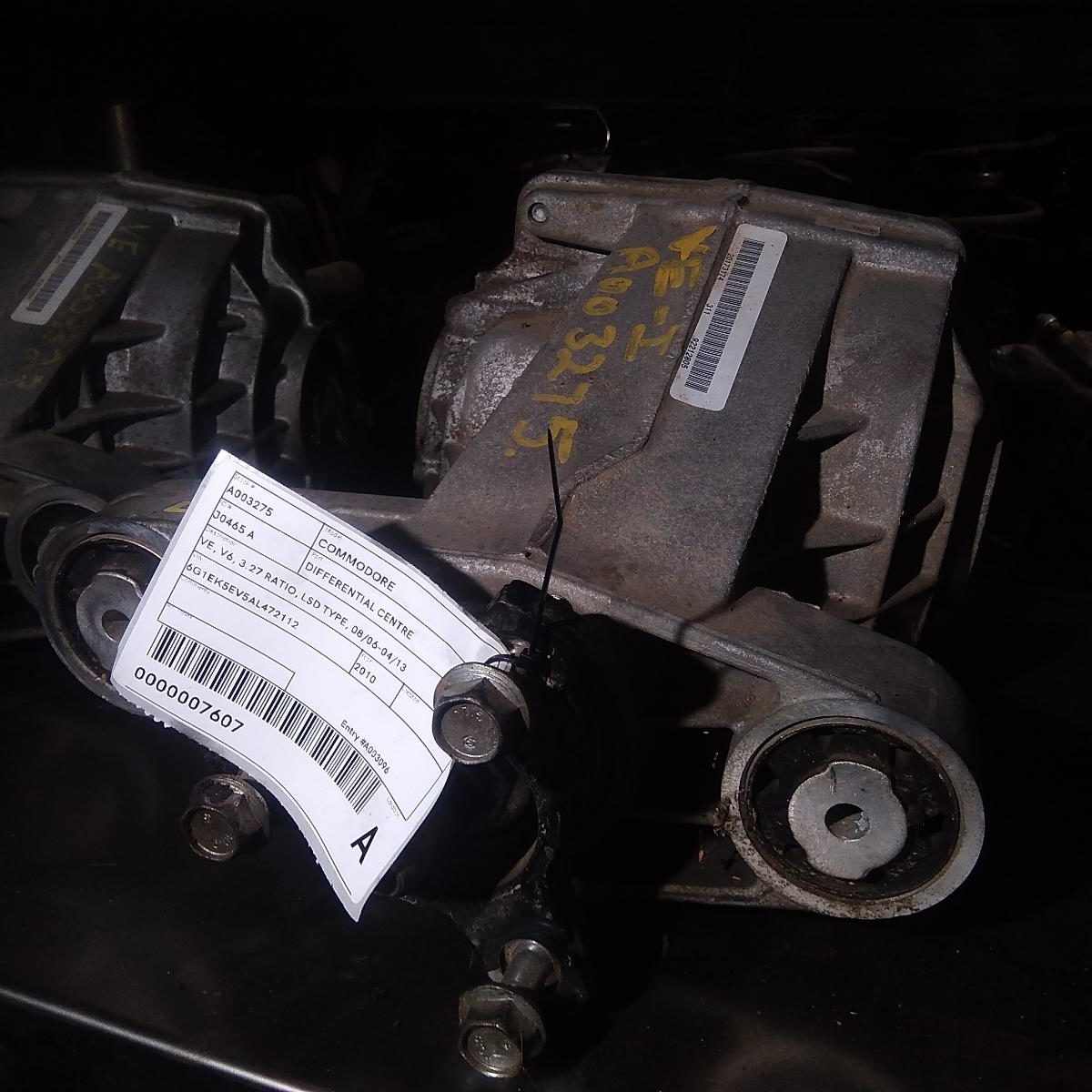 2010 HOLDEN COMMODORE DIFFERENTIAL CENTRE