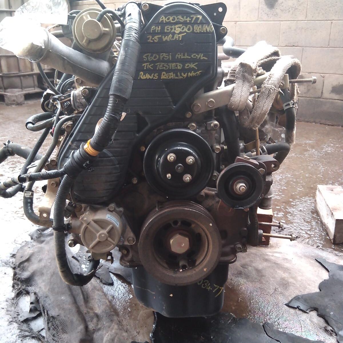 2005 MAZDA BRAVO ENGINE