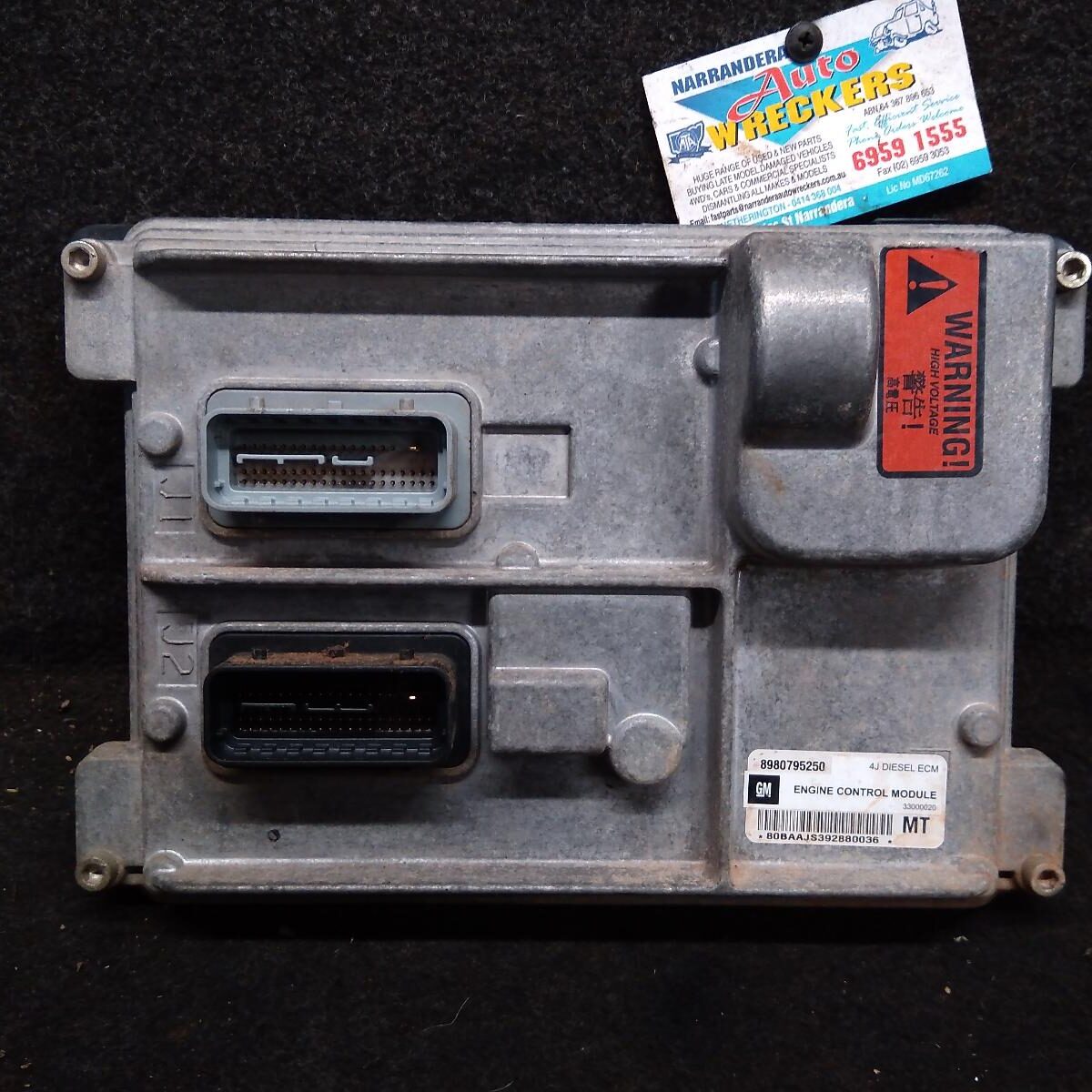 2010 HOLDEN COLORADO Ecu