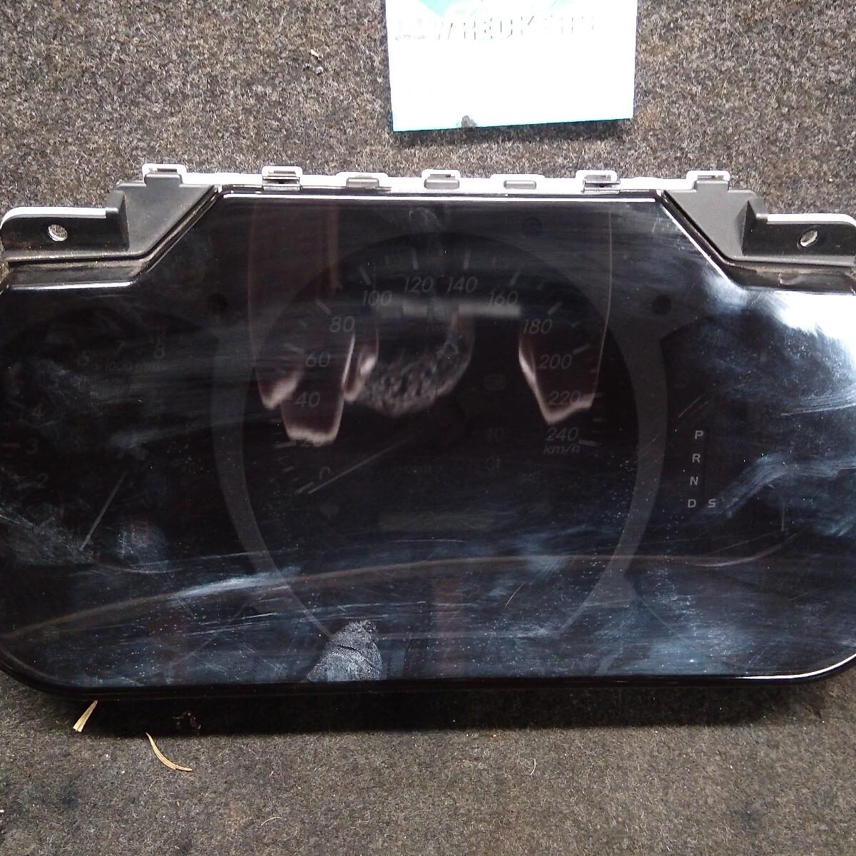 2006 LEXUS RX SERIES INSTRUMENT CLUSTER