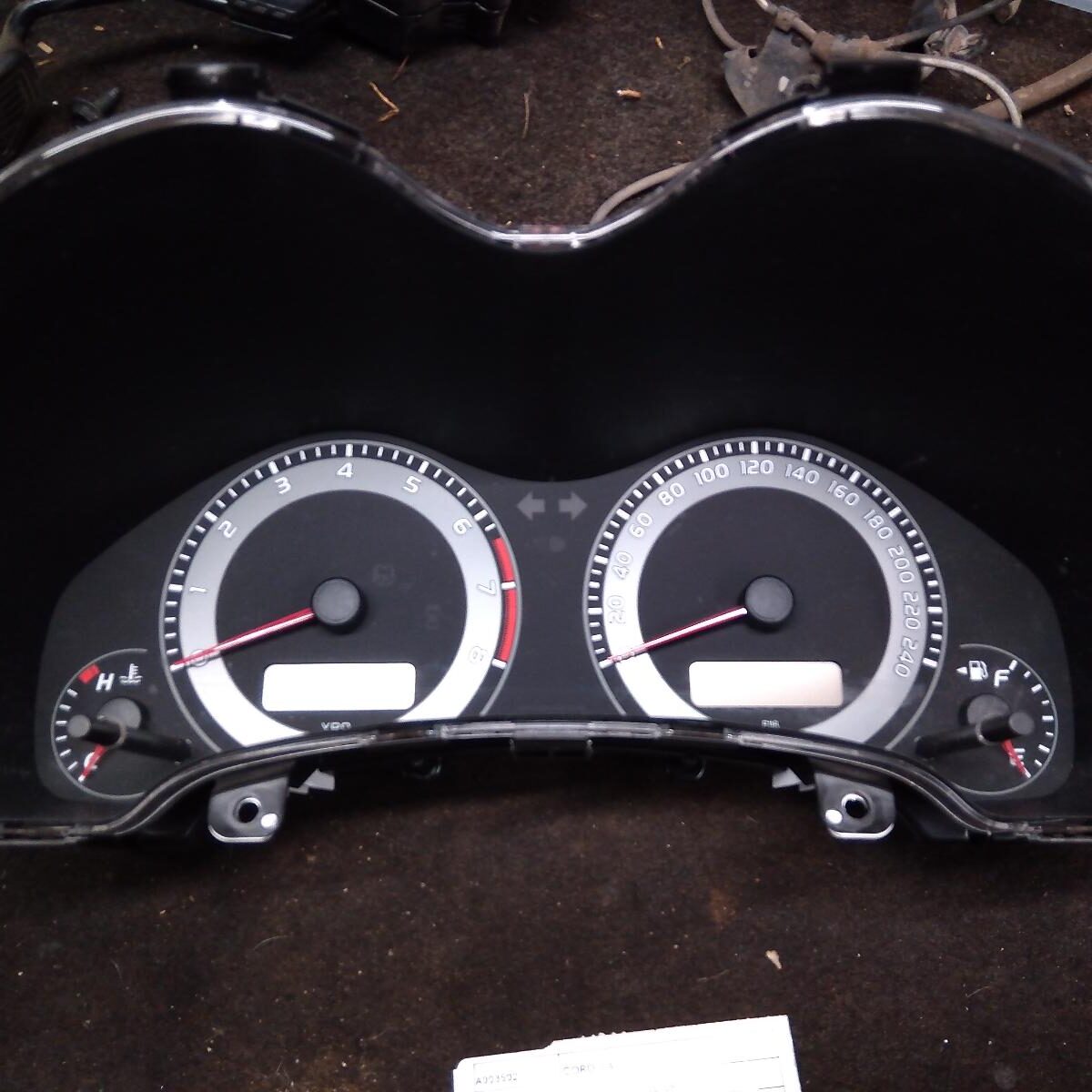 2011 TOYOTA COROLLA INSTRUMENT CLUSTER