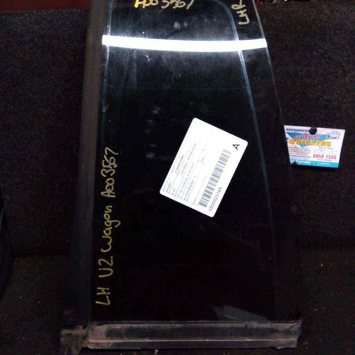 2006 HOLDEN COMMODORE Left Rear 1/4 Door Glass