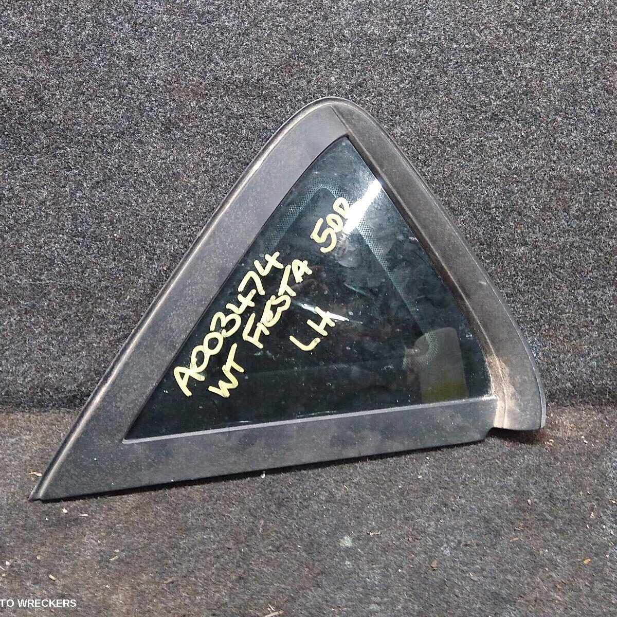 2012 FORD FIESTA Left Rear Side Glass