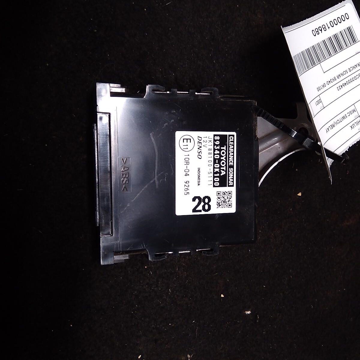 2021 TOYOTA HILUX Misc Switch/Relay