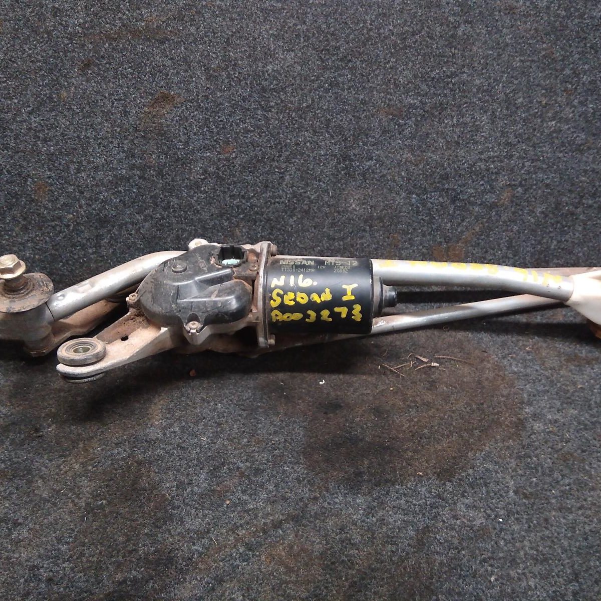 2002 NISSAN PULSAR WIPER MOTOR