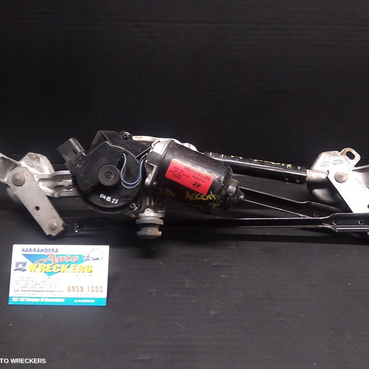 2014 HYUNDAI ACCENT Wiper Motor