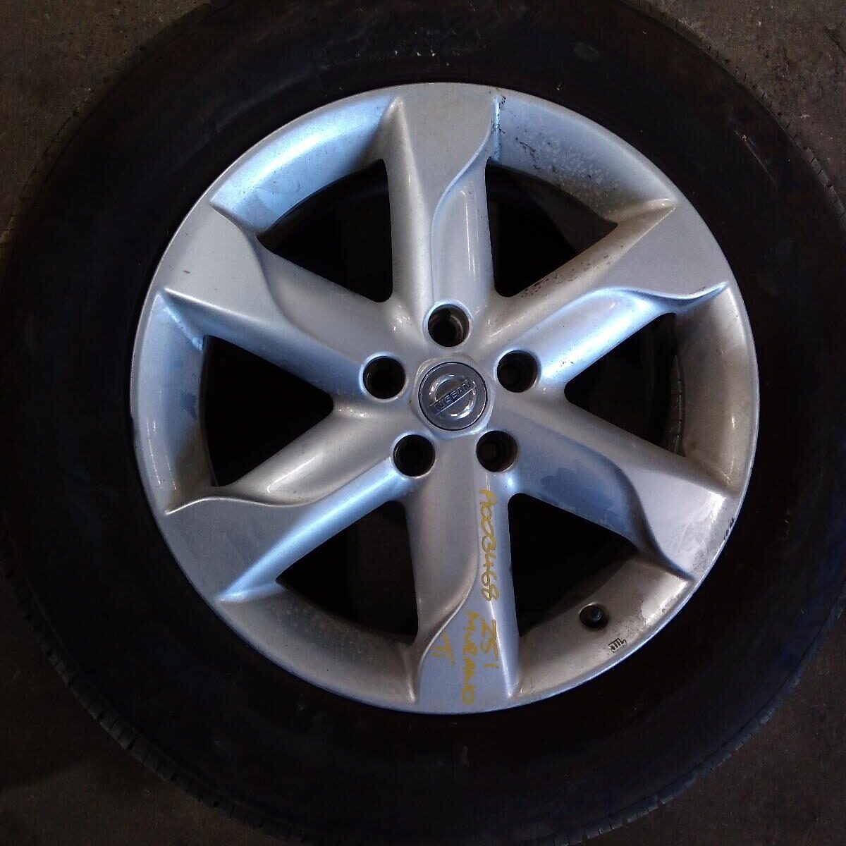 2010 NISSAN MURANO WHEEL MAG