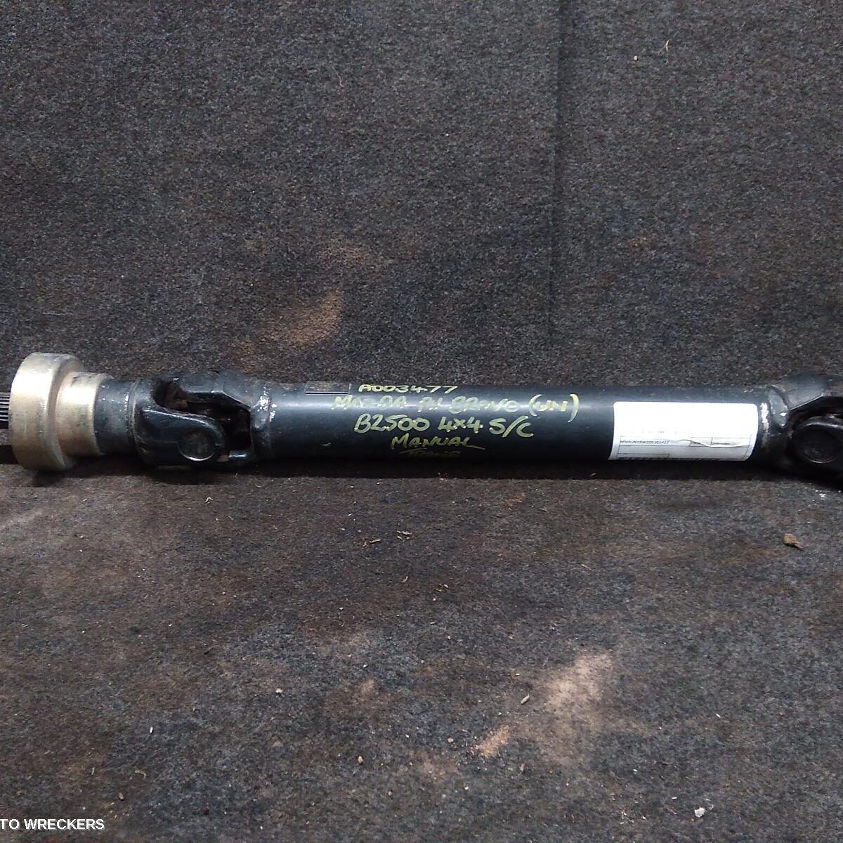 2005 MAZDA BRAVO Front Prop Shaft