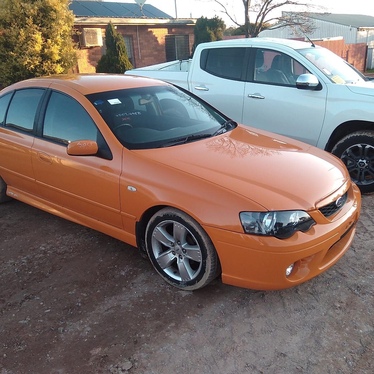 2007 FORD FALCON LEFT REAR DOOR WINDOW