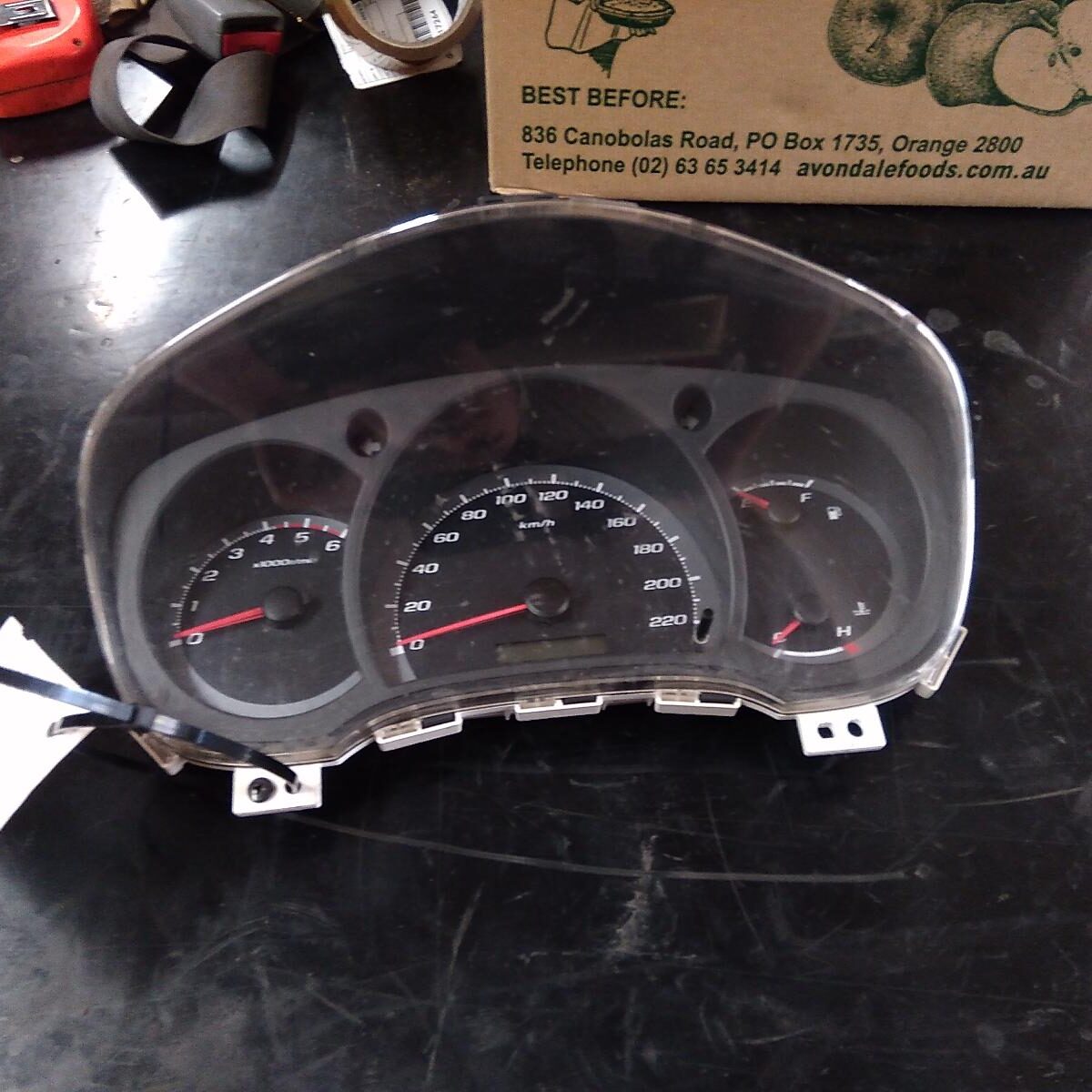 2009 HOLDEN COLORADO INSTRUMENT CLUSTER