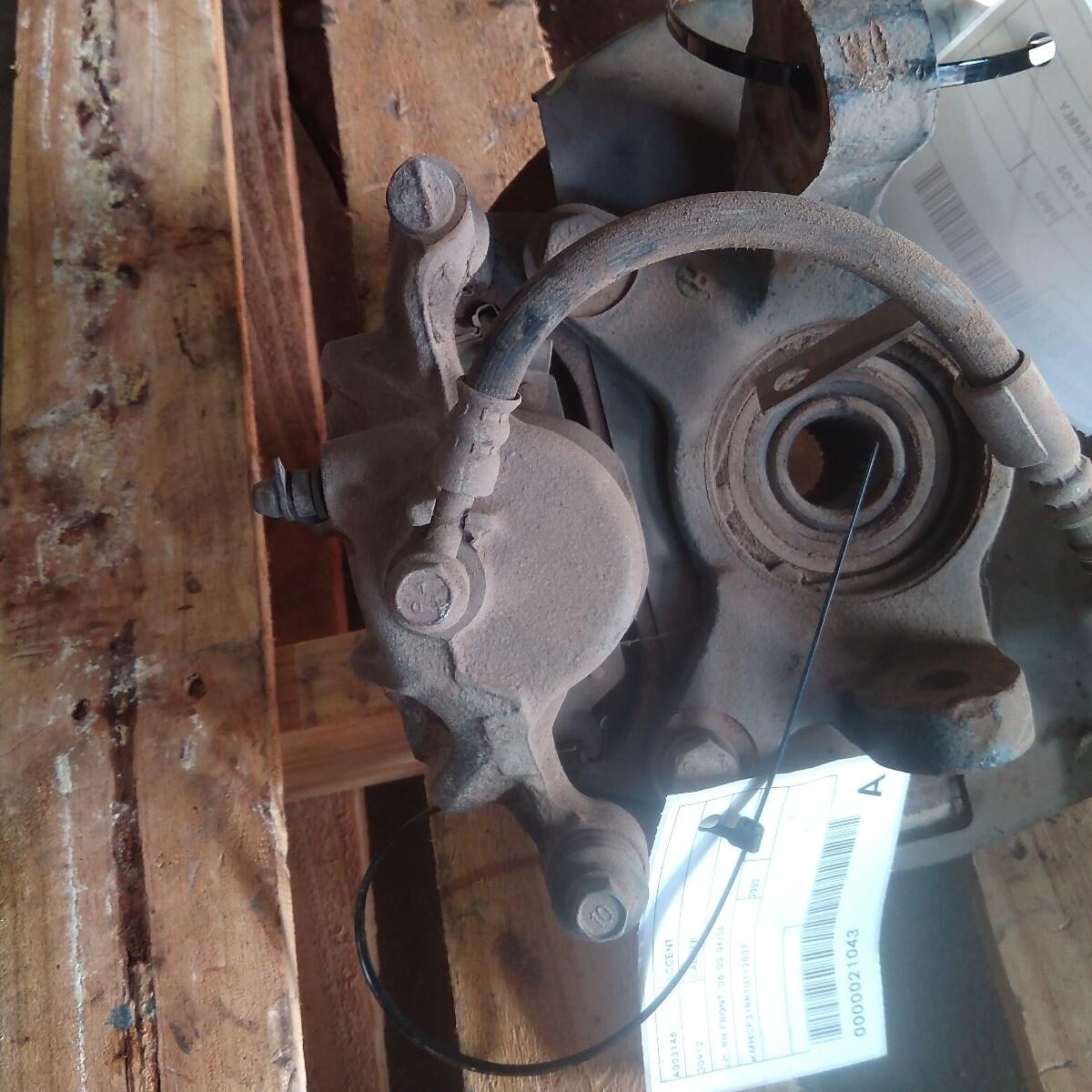 2000 HYUNDAI ACCENT CALIPER